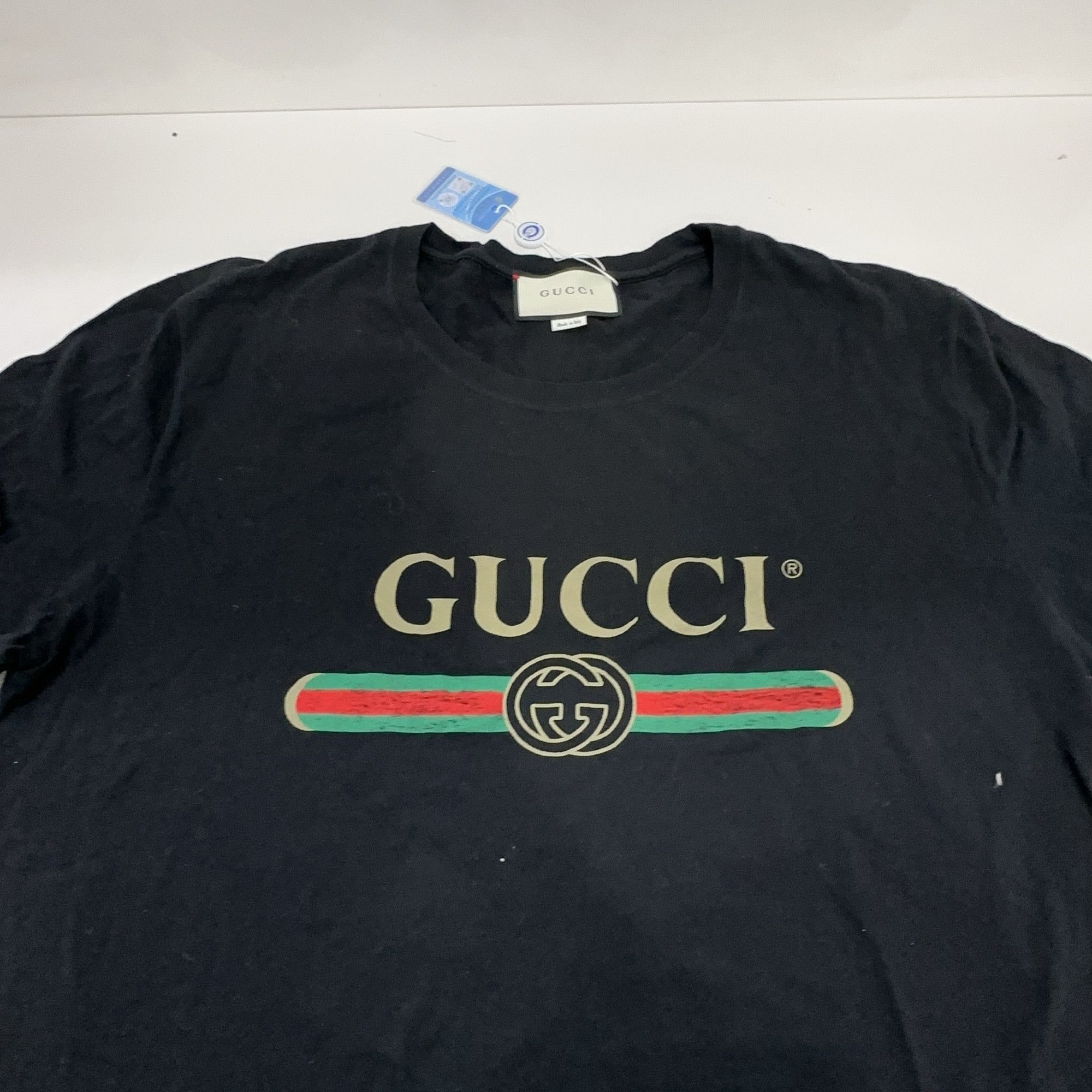 Gucci Gucci Logo Belt Print T-Shirt XXL Size US XXL / EU 58 / 5 - 8 Thumbnail