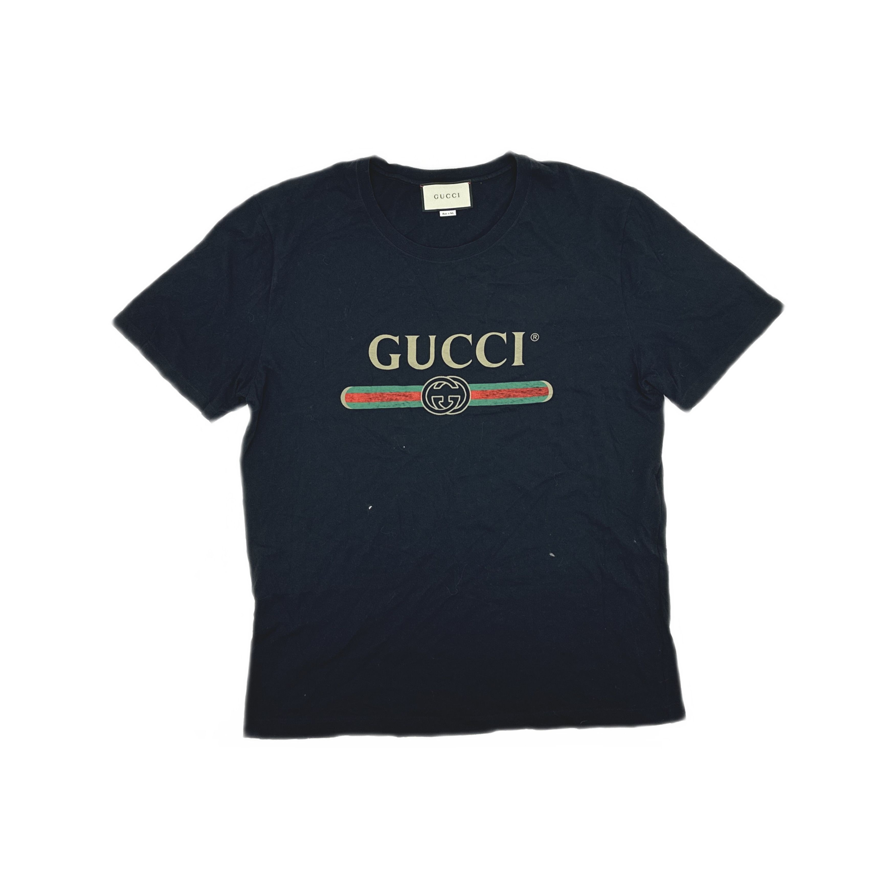 Gucci Gucci Logo Belt Print T-Shirt XXL Size US XXL / EU 58 / 5 - 2 Thumbnail