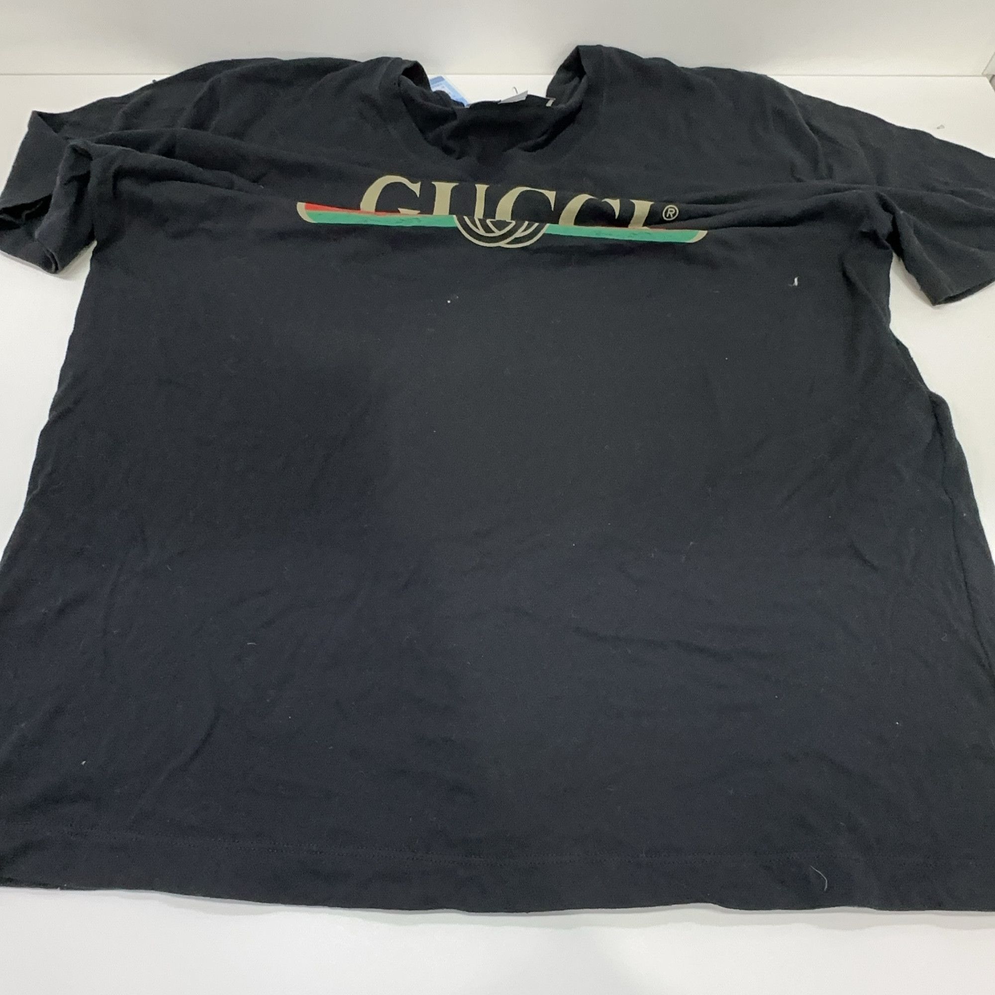 Gucci Gucci Logo Belt Print T-Shirt XXL Size US XXL / EU 58 / 5 - 9 Thumbnail