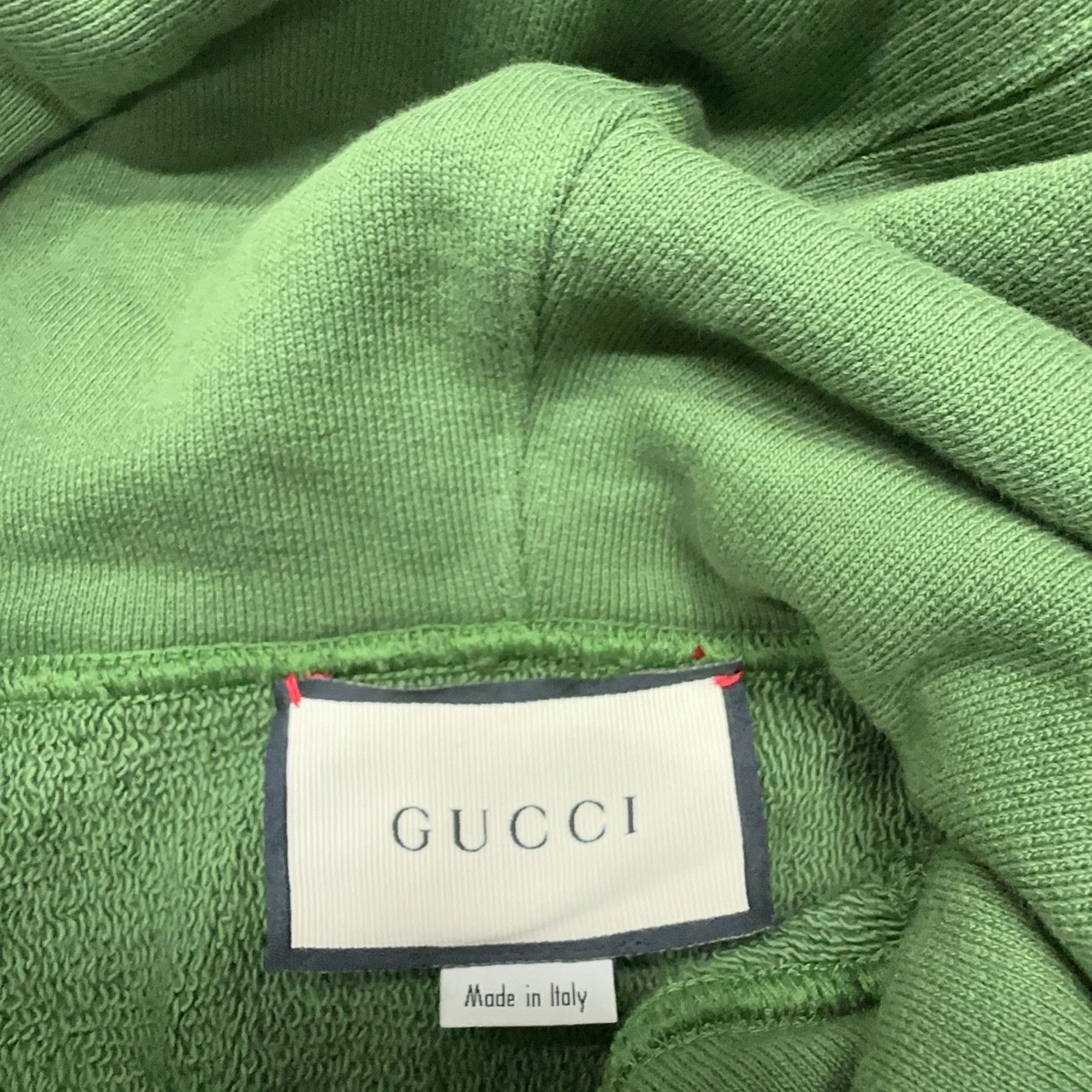 Gucci Gucci Logo Print Graphic Hoodie Size S Size US S / EU 44-46 / 1 - 5 Thumbnail