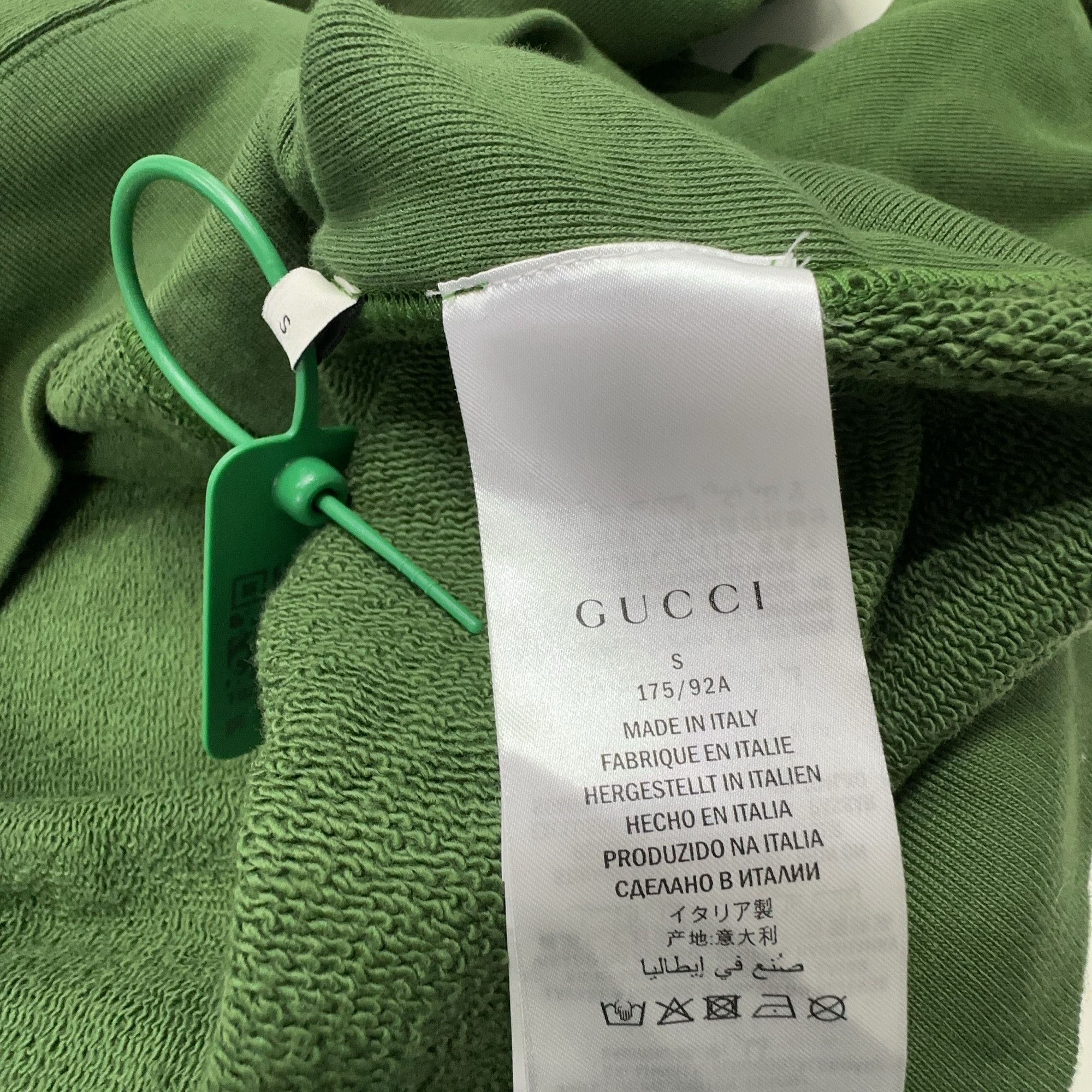 Gucci Gucci Logo Print Graphic Hoodie Size S Size US S / EU 44-46 / 1 - 3 Thumbnail