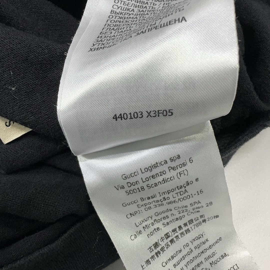 Gucci Gucci Logo Belt Print Cotton Silk T-Shirt S Size US S / EU 44-46 / 1 - 5 Thumbnail