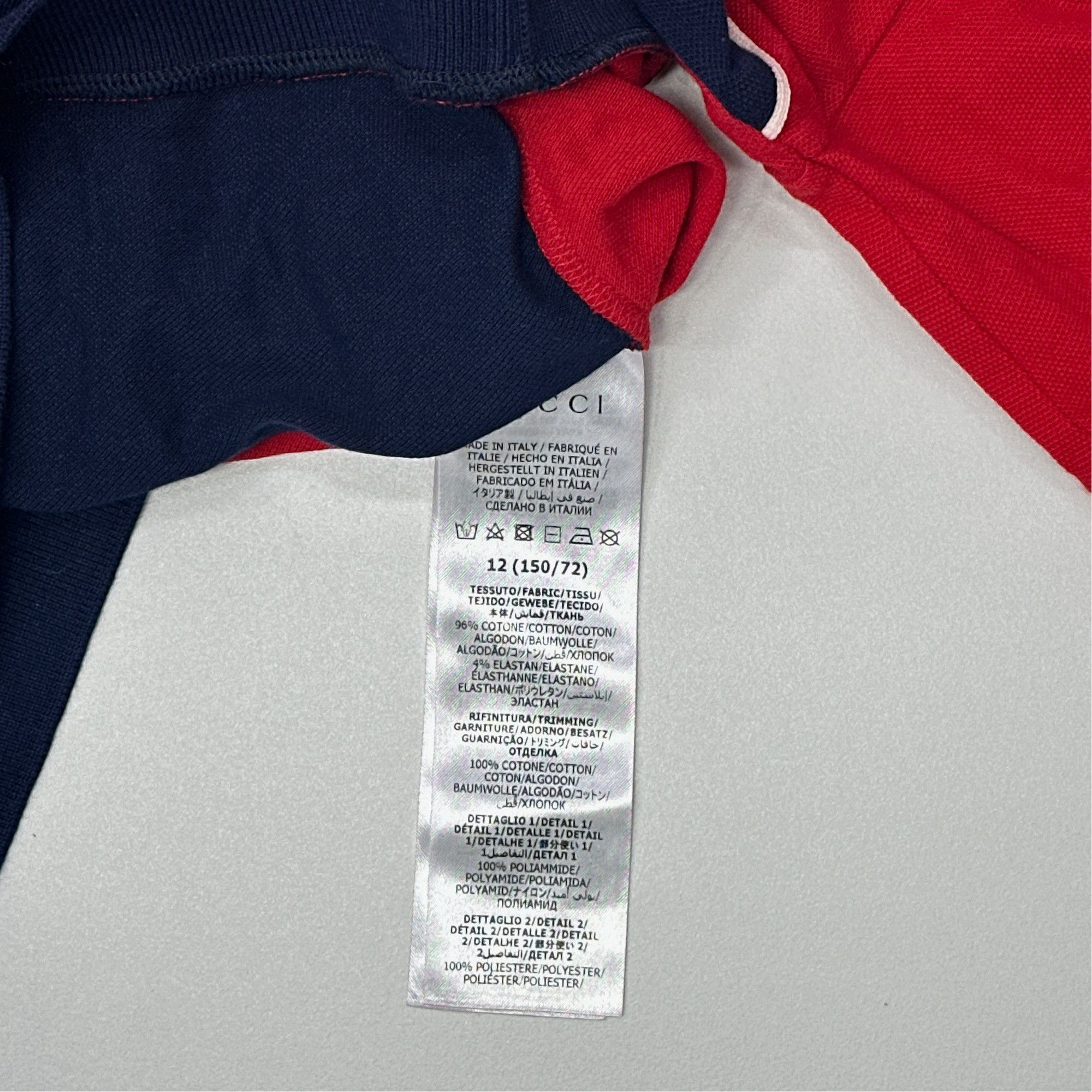Gucci Gucci Interlocking G Jacquard Polo Shirt Size 12 Size US XXS / EU 40 - 3 Thumbnail