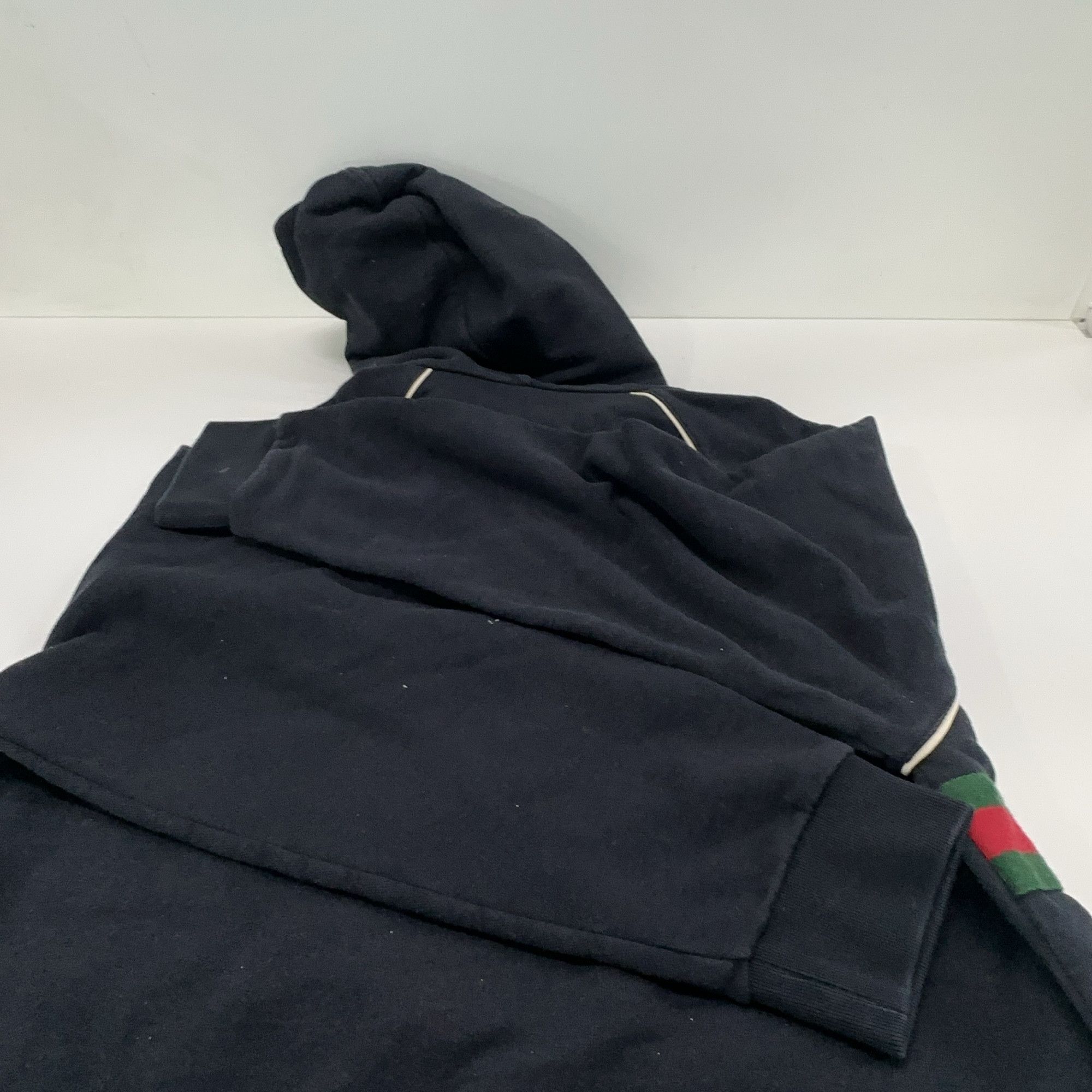 Gucci Gucci Web Stripe Half-Zip Hoodie Size S Size US S / EU 44-46 / 1 - 15 Thumbnail