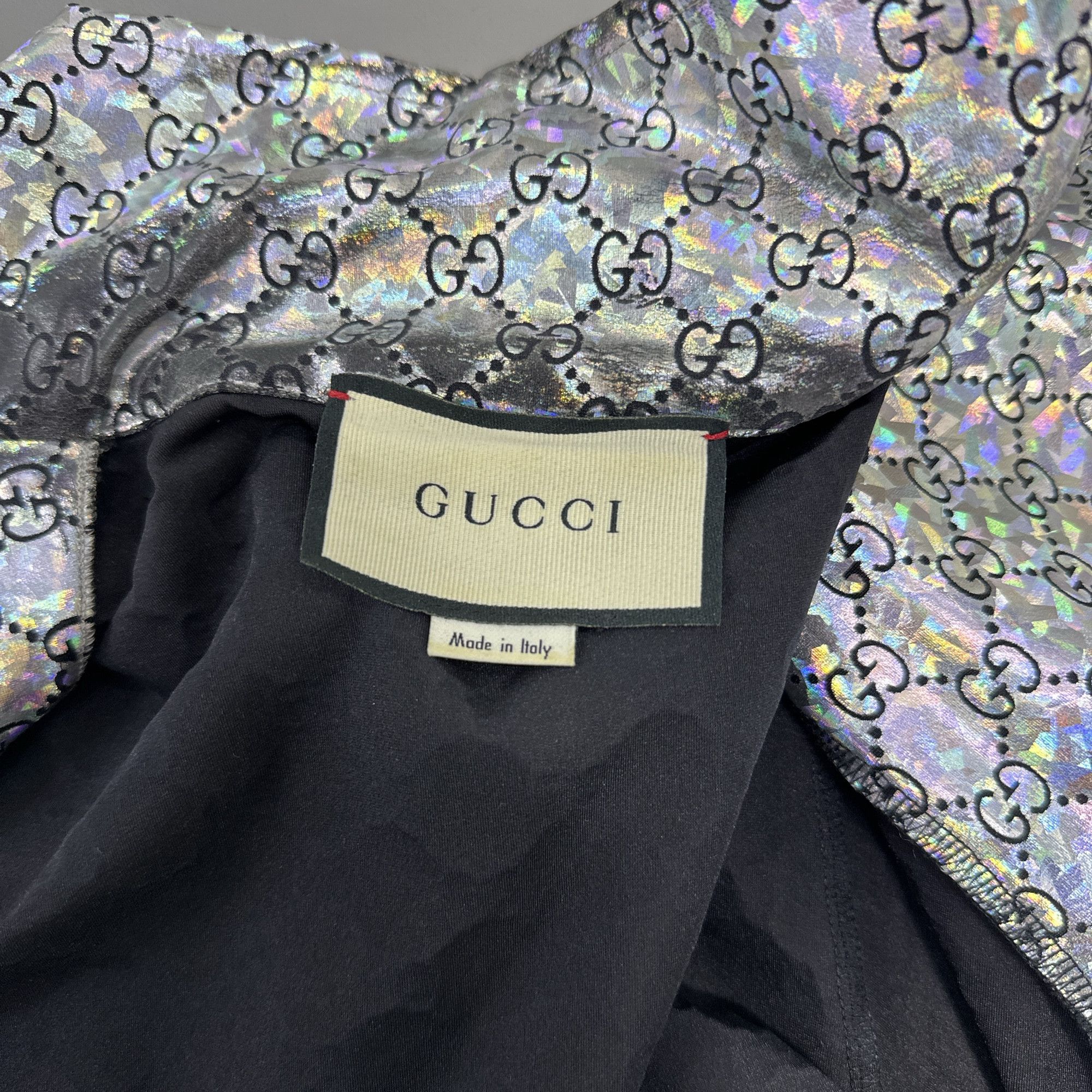 Gucci Gucci GG Laminated Nylon Track Jacket XS Size US XS / EU 42 / 0 - 4 Thumbnail