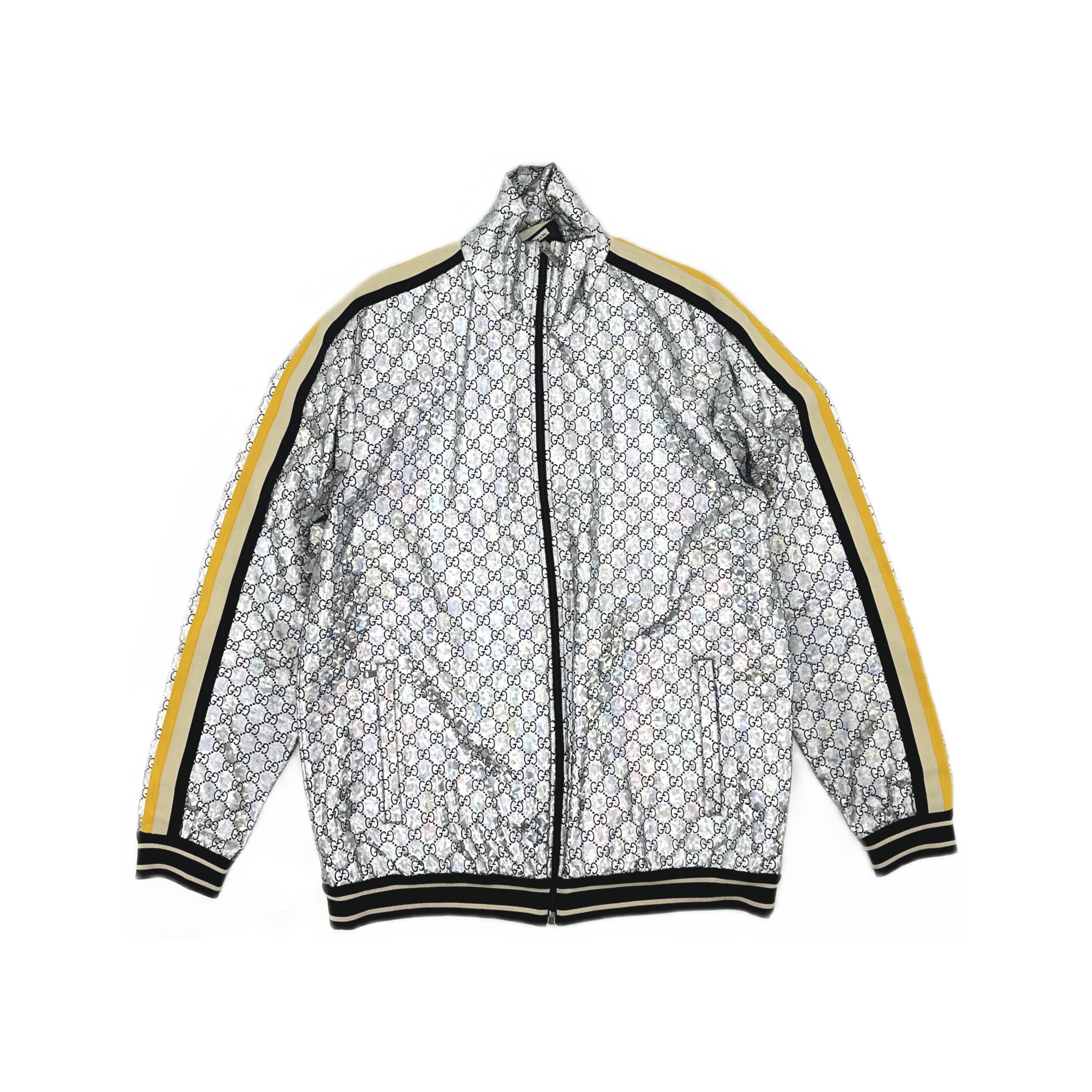 Gucci Gucci GG Laminated Nylon Track Jacket XS Size US XS / EU 42 / 0 - 2 Thumbnail