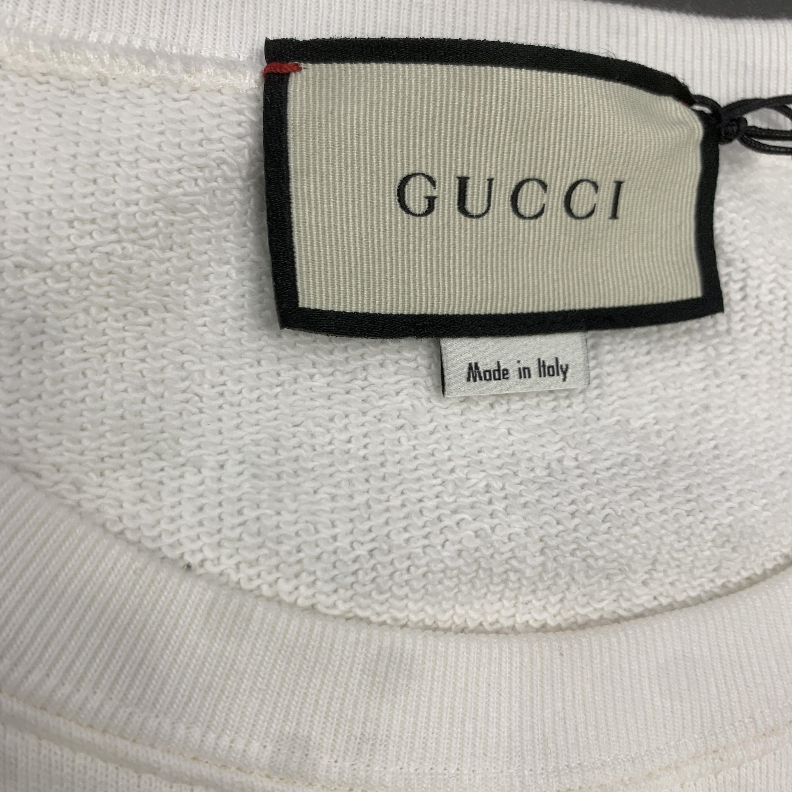Gucci Gucci Original Logo Print Sweatshirt Size L Size US L / EU 52-54 / 3 - 3 Thumbnail