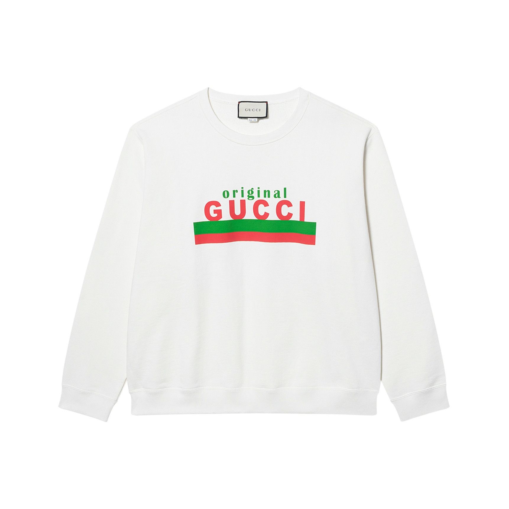 Gucci Gucci Original Logo Print Sweatshirt Size L Size US L / EU 52-54 / 3 - 2 Thumbnail