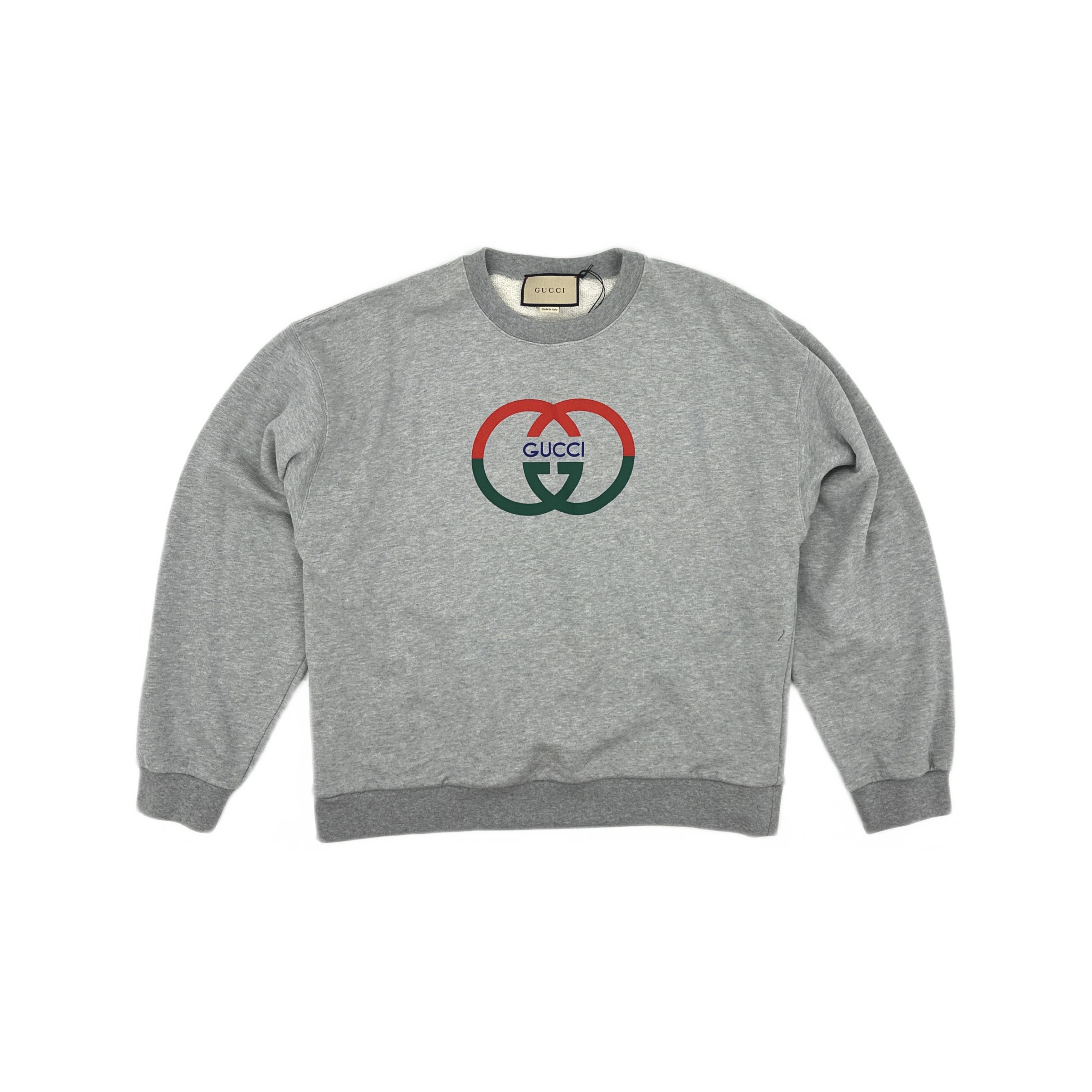 Gucci Gucci Interlocking G Logo Sweatshirt Size S Size US S / EU 44-46 / 1 - 2 Thumbnail