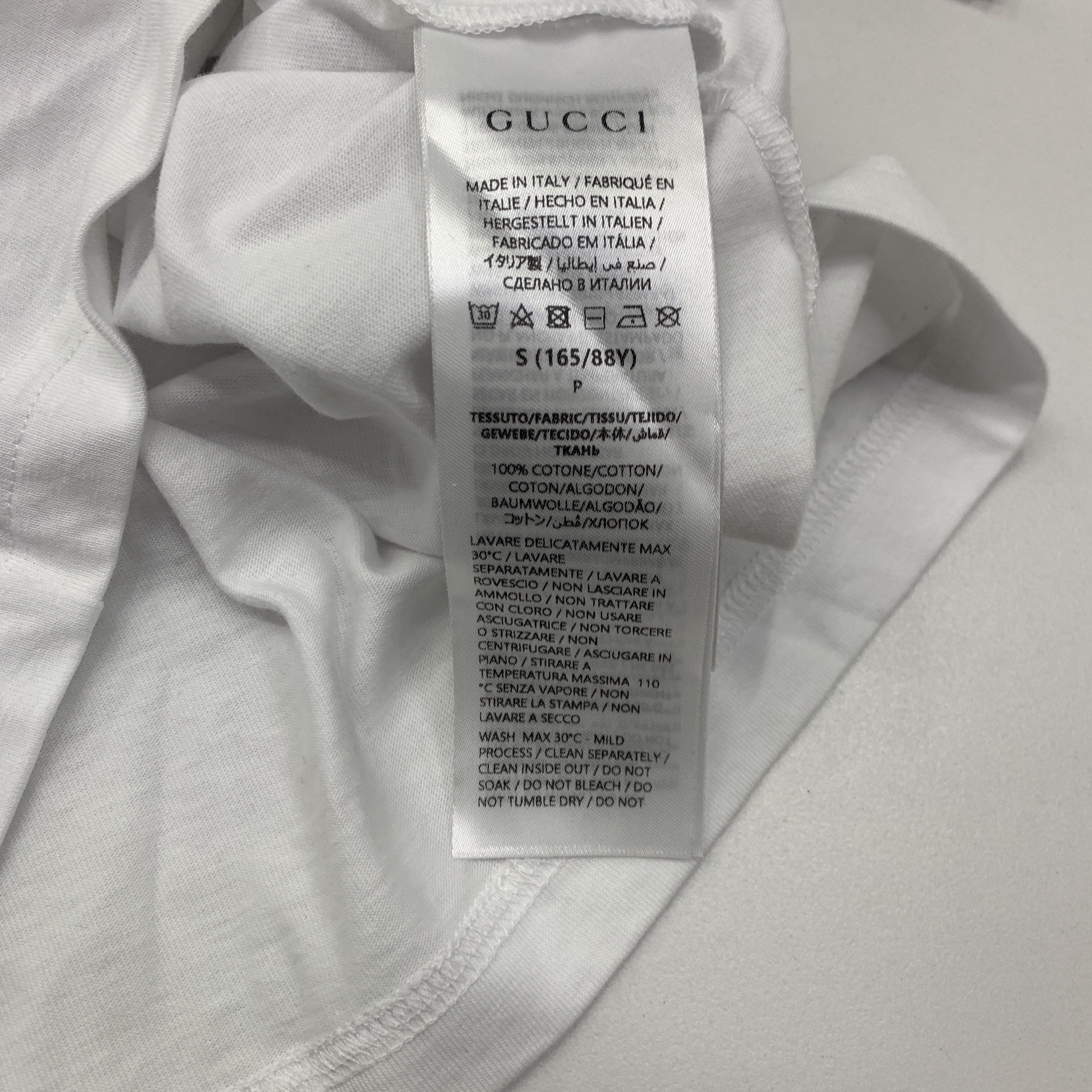 Gucci Gucci Logo Graphic Print T-Shirt S Size S / US 4 / IT 40 - 5 Thumbnail