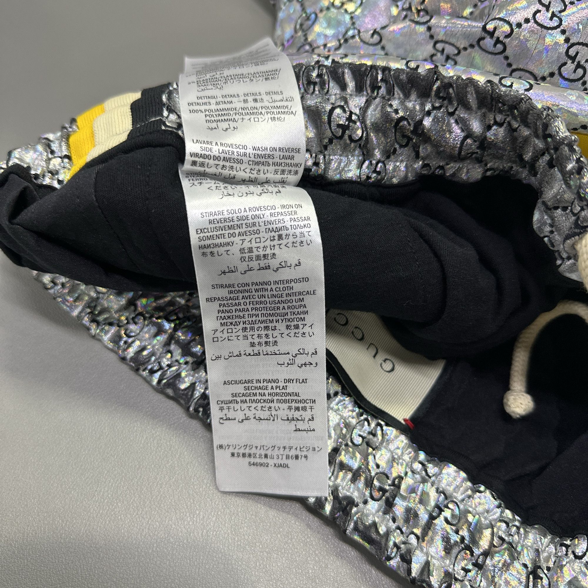 Gucci Gucci GG Logo Holographic Joggers Size M Size US 32 / EU 48 - 6 Thumbnail