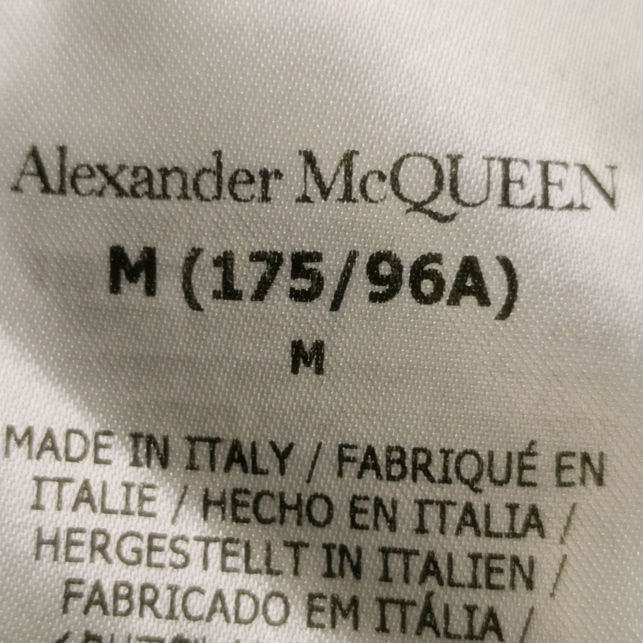 Alexander McQueen Alexander McQueen Men m Short Sleeve Shirts Size US M / EU 48-50 / 2 - 7 Thumbnail