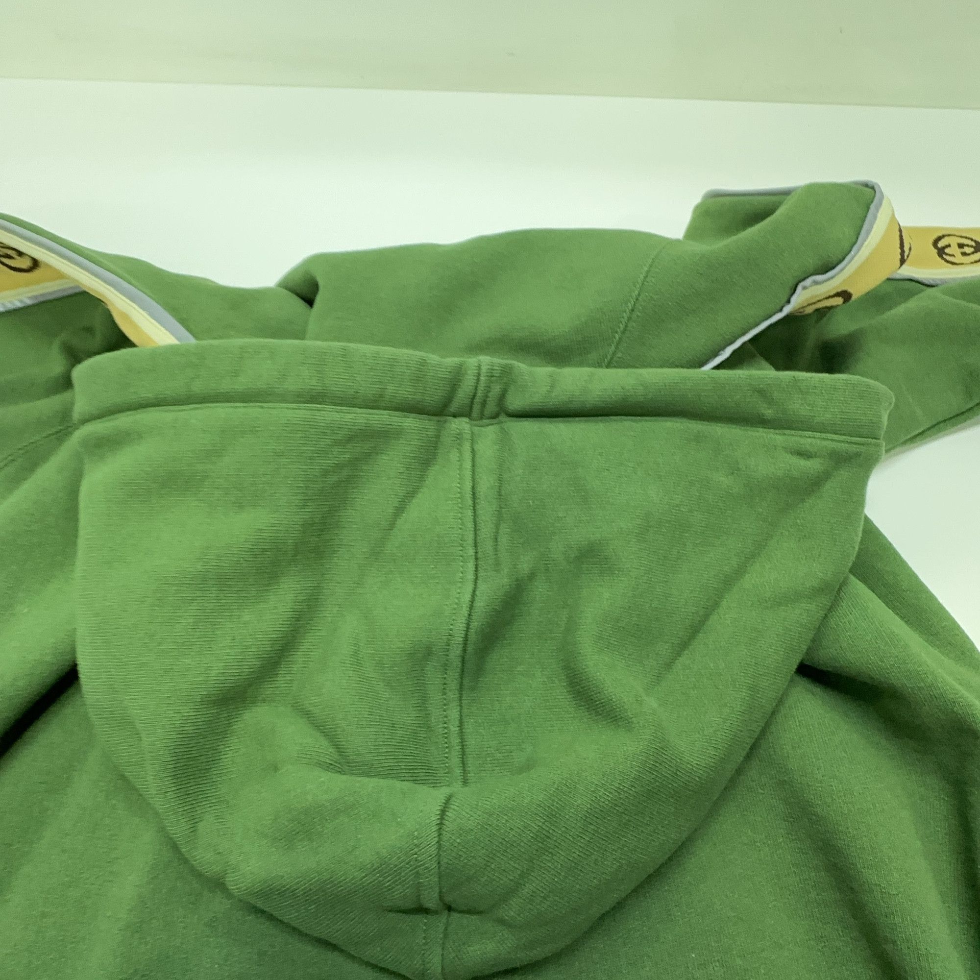 Gucci Gucci Side Logo Tape Hoodie Green Size S Size US S / EU 44-46 / 1 - 7 Thumbnail