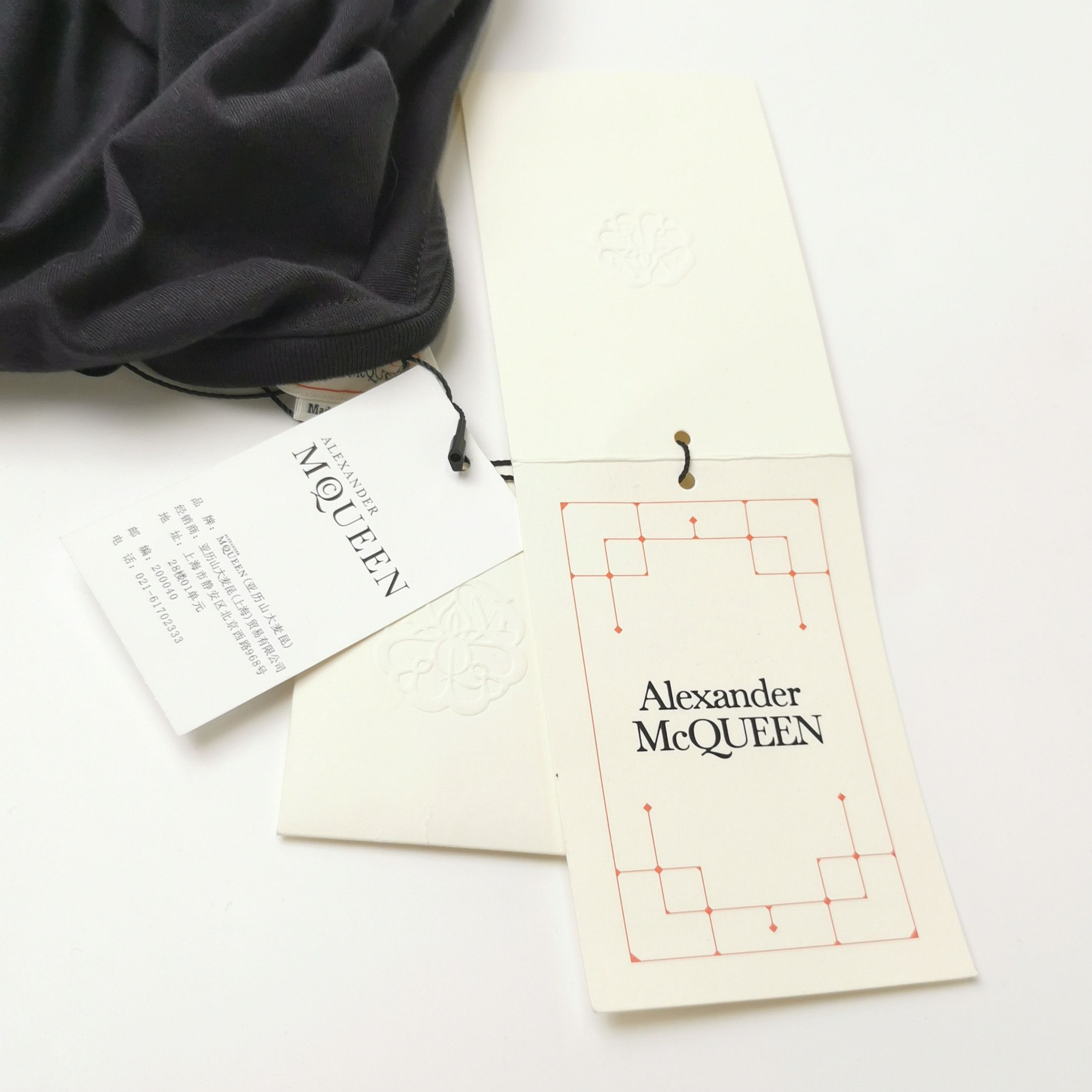 Alexander McQueen Alexander McQueen Men m Short Sleeve Shirts Size US M / EU 48-50 / 2 - 4 Thumbnail