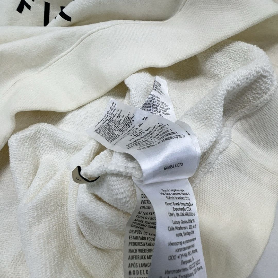 Gucci Gucci 1921 Logo Print Hoodie S Size US S / EU 44-46 / 1 - 4 Thumbnail