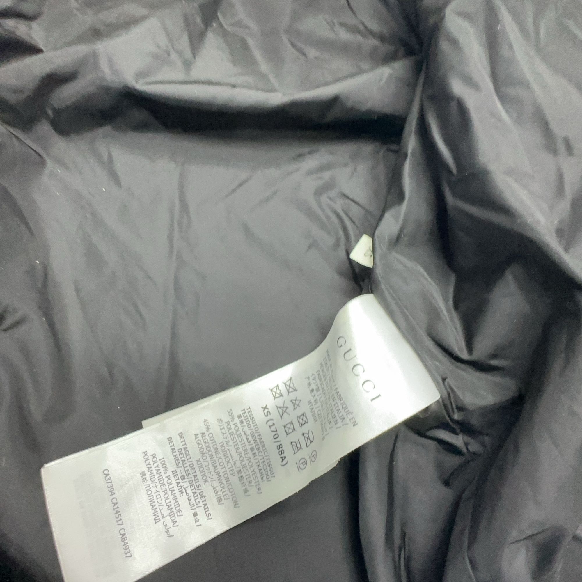 Gucci Gucci GG Monogram Zip Track Jacket Size XS Size US XS / EU 42 / 0 - 4 Thumbnail