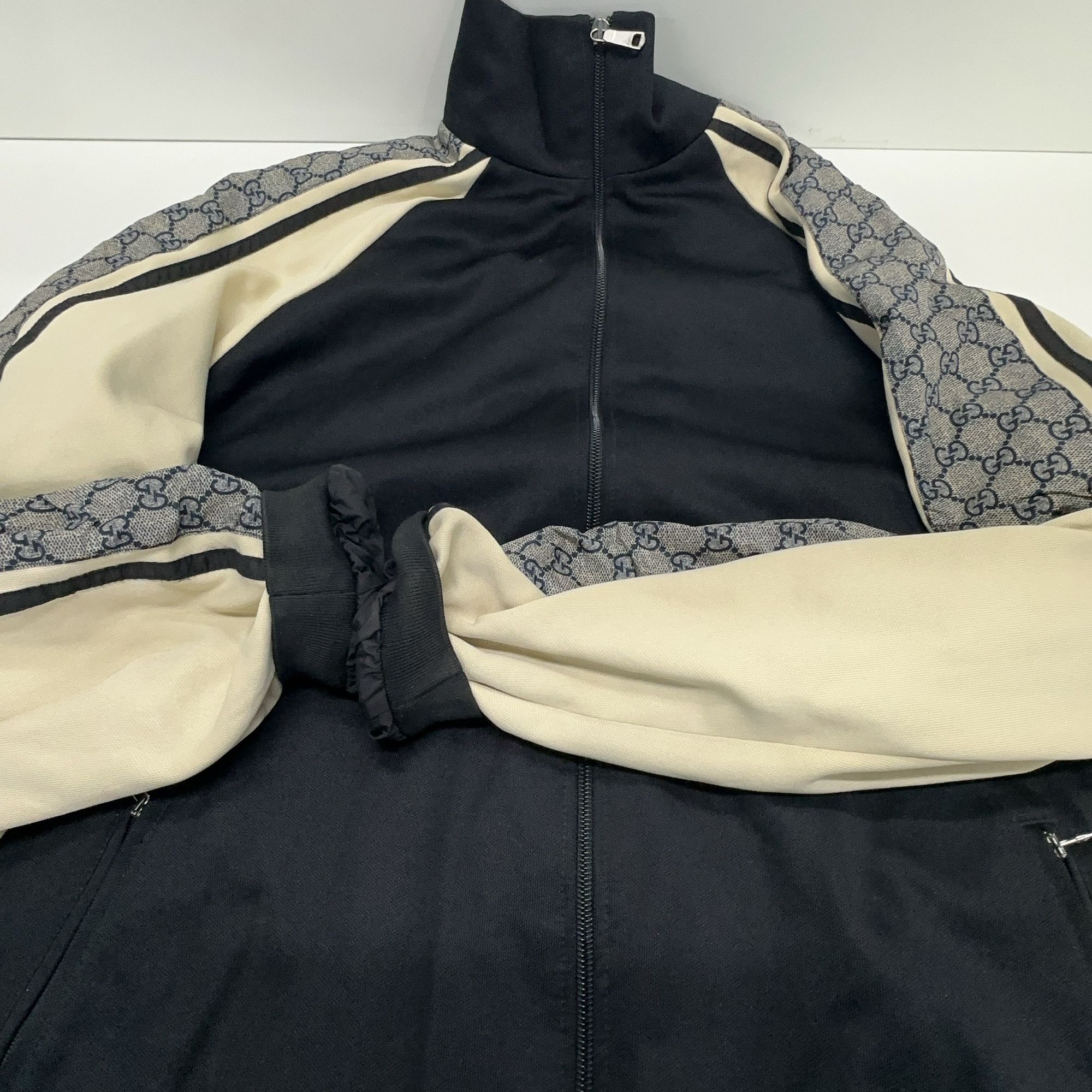Gucci Gucci GG Monogram Zip Track Jacket Size XS Size US XS / EU 42 / 0 - 9 Thumbnail