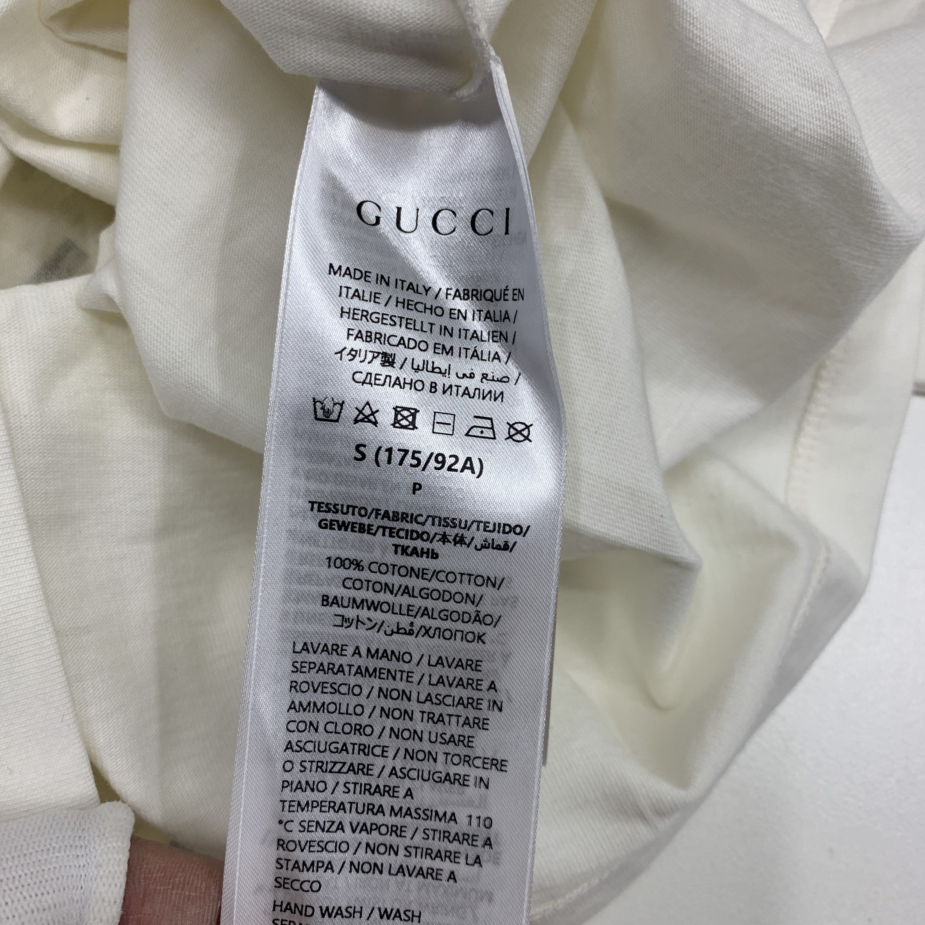 Gucci Gucci Firenze 1921 Graphic T-Shirt S Size US S / EU 44-46 / 1 - 6 Thumbnail