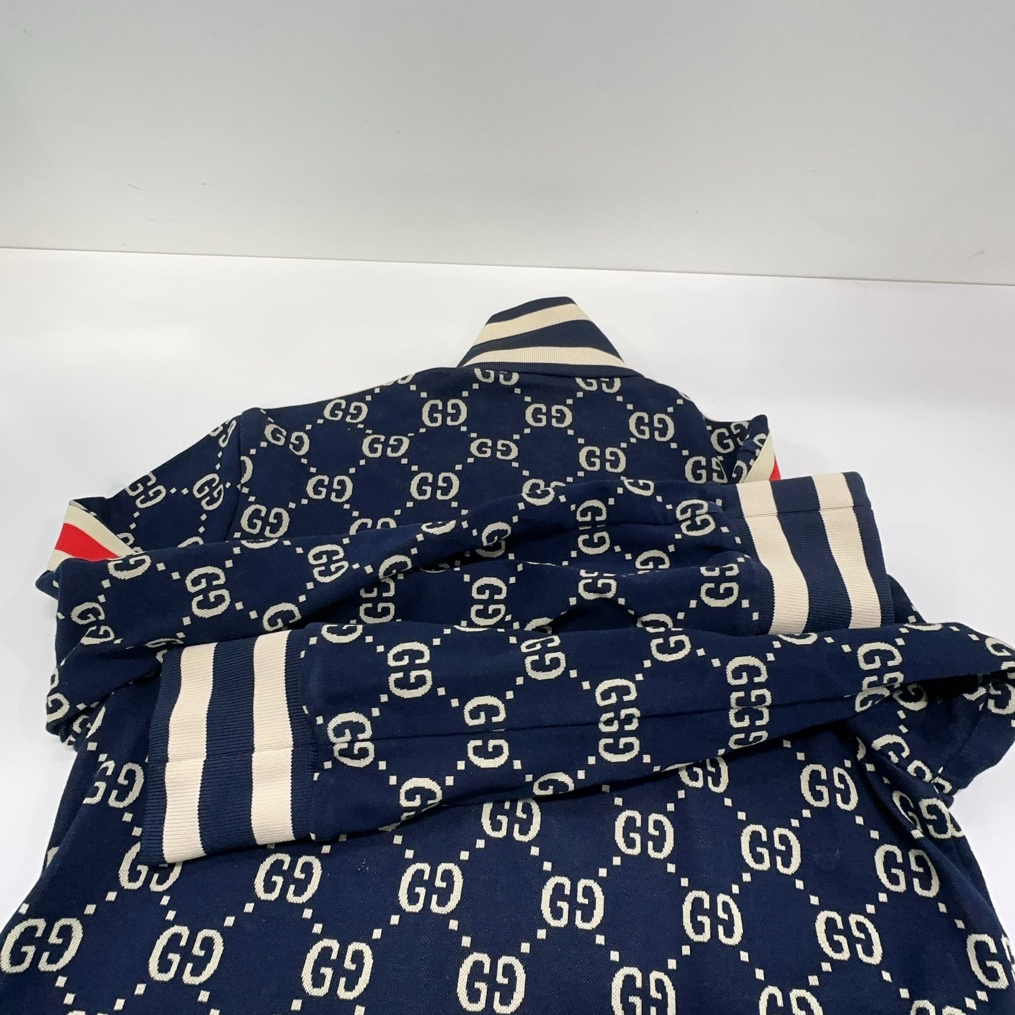 Gucci Gucci GG Jacquard Zip Jacket Size M Size US M / EU 48-50 / 2 - 9 Thumbnail