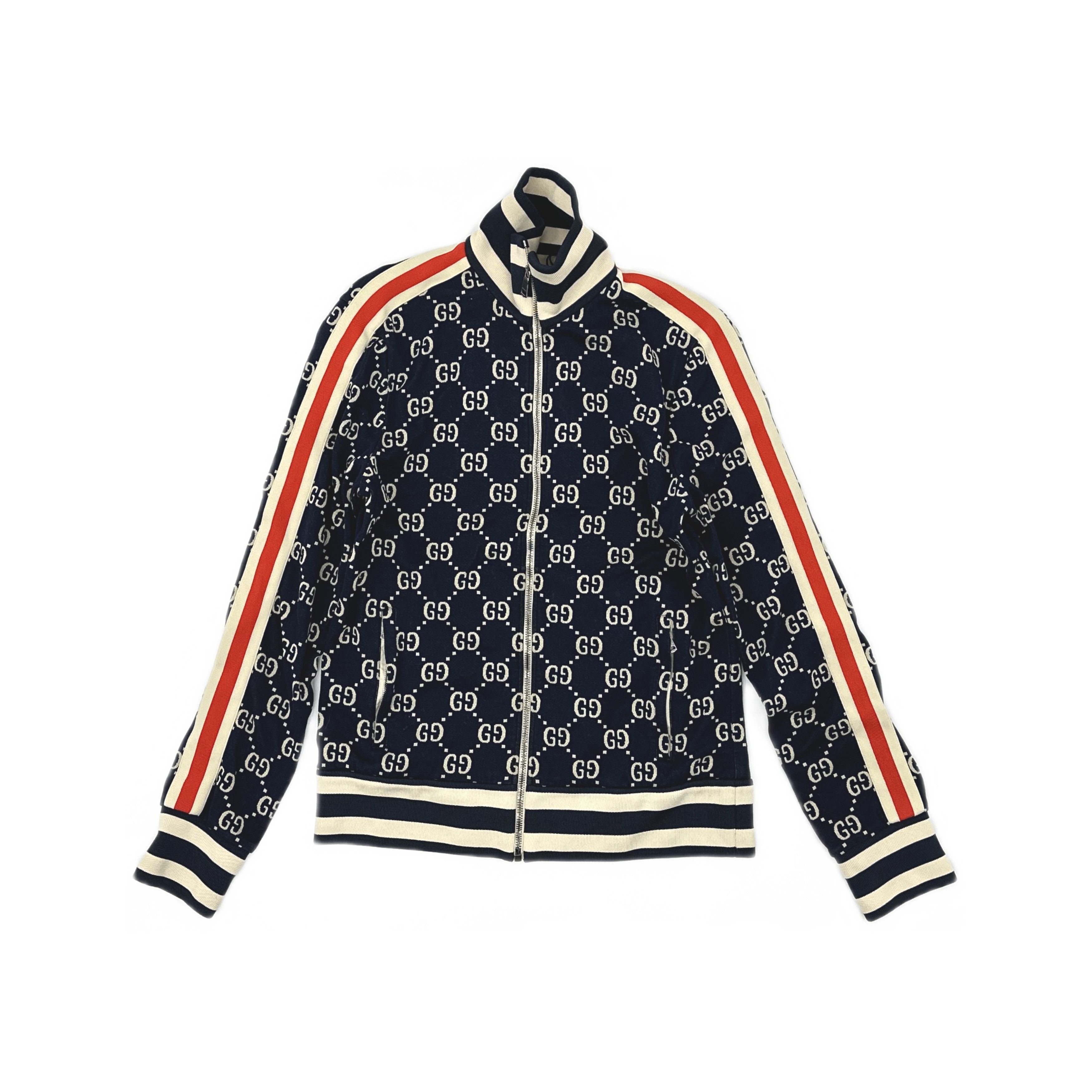 Gucci Gucci GG Jacquard Zip Jacket Size M Size US M / EU 48-50 / 2 - 2 Thumbnail