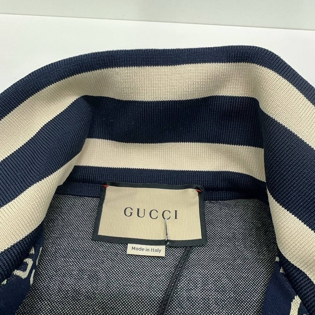 Gucci Gucci GG Jacquard Zip Jacket Size M Size US M / EU 48-50 / 2 - 7 Thumbnail