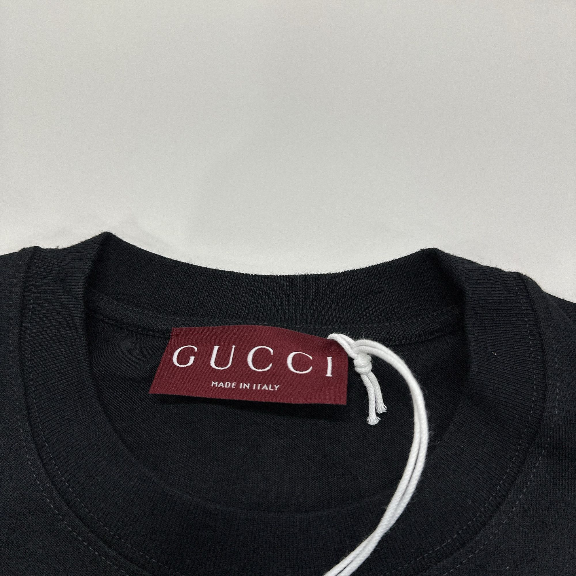 Gucci Gucci Lido Firenze 1921 Logo T-Shirt Black S Size US S / EU 44-46 / 1 - 4 Thumbnail