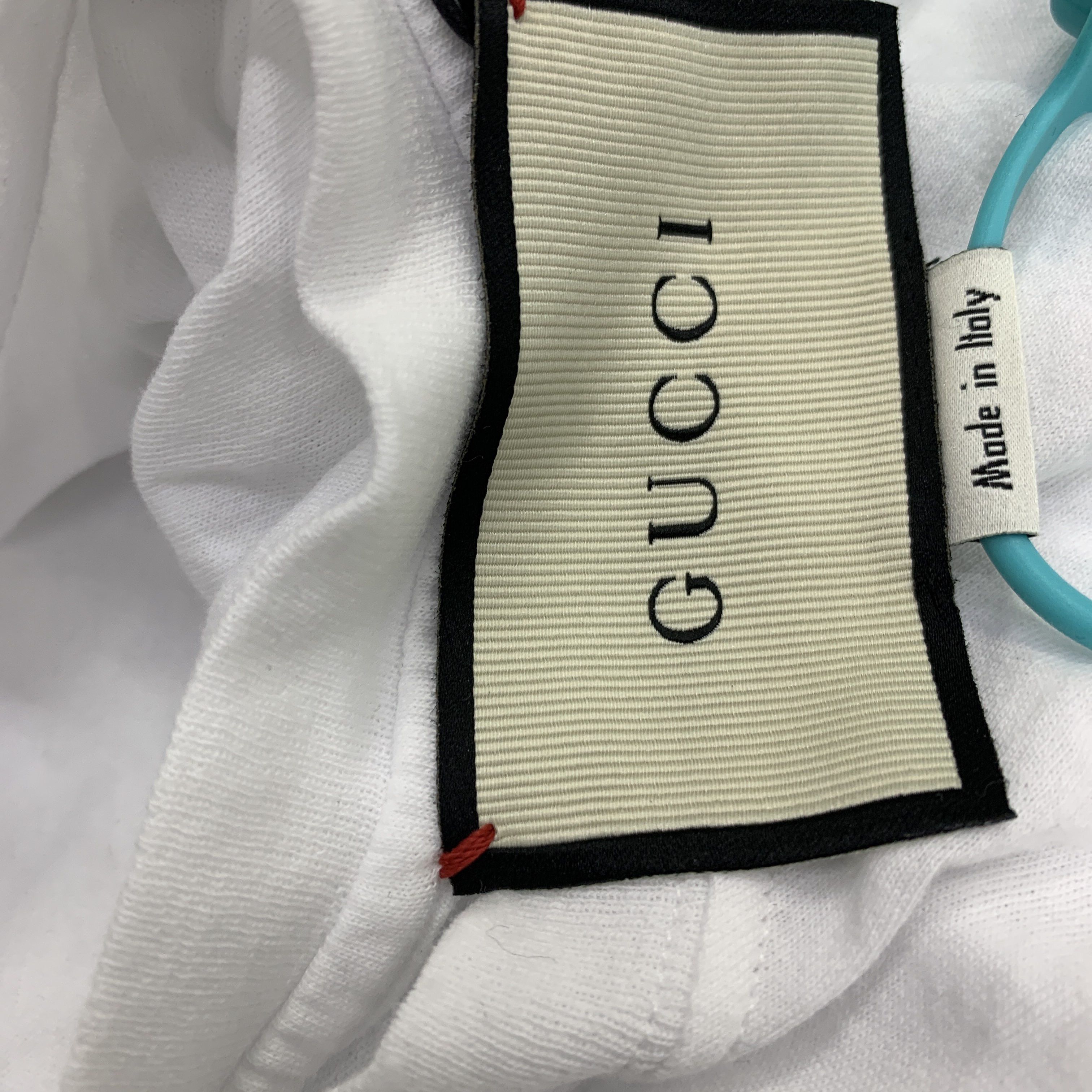 Gucci Gucci Distressed Logo Belt Print T-Shirt XL Size US XL / EU 56 / 4 - 3 Thumbnail