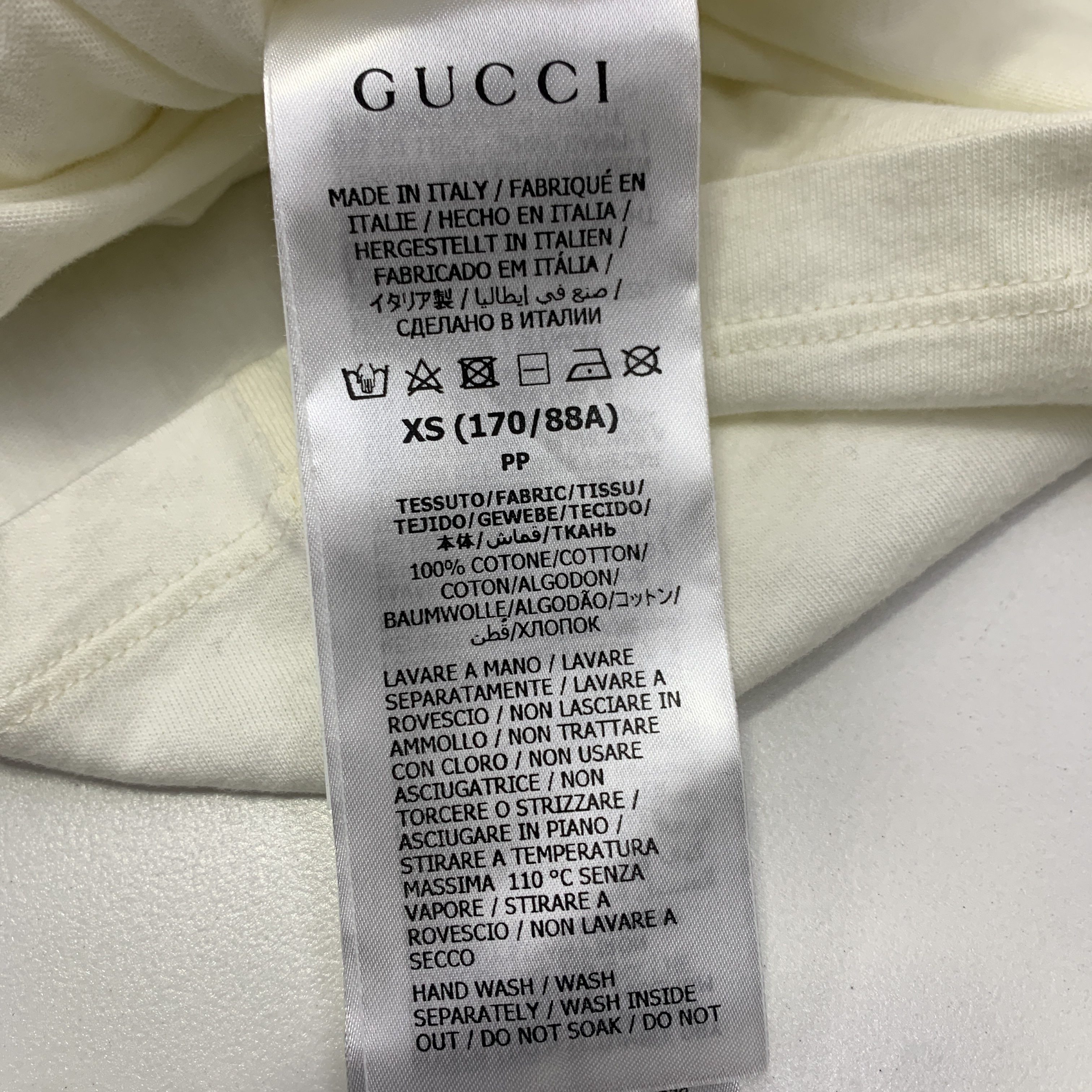 Gucci Gucci Logo Stripe Short Sleeve T-Shirt Size XS Size US XS / EU 42 / 0 - 3 Thumbnail