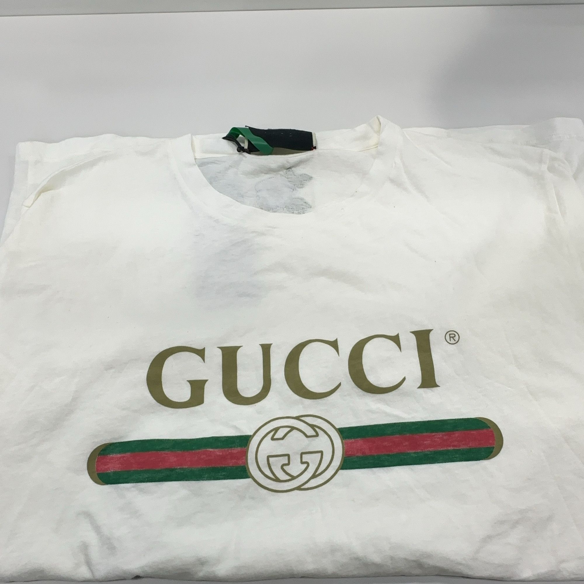 Gucci Gucci Logo Print T-Shirt Size L Size L / US 10 / IT 46 - 10 Thumbnail