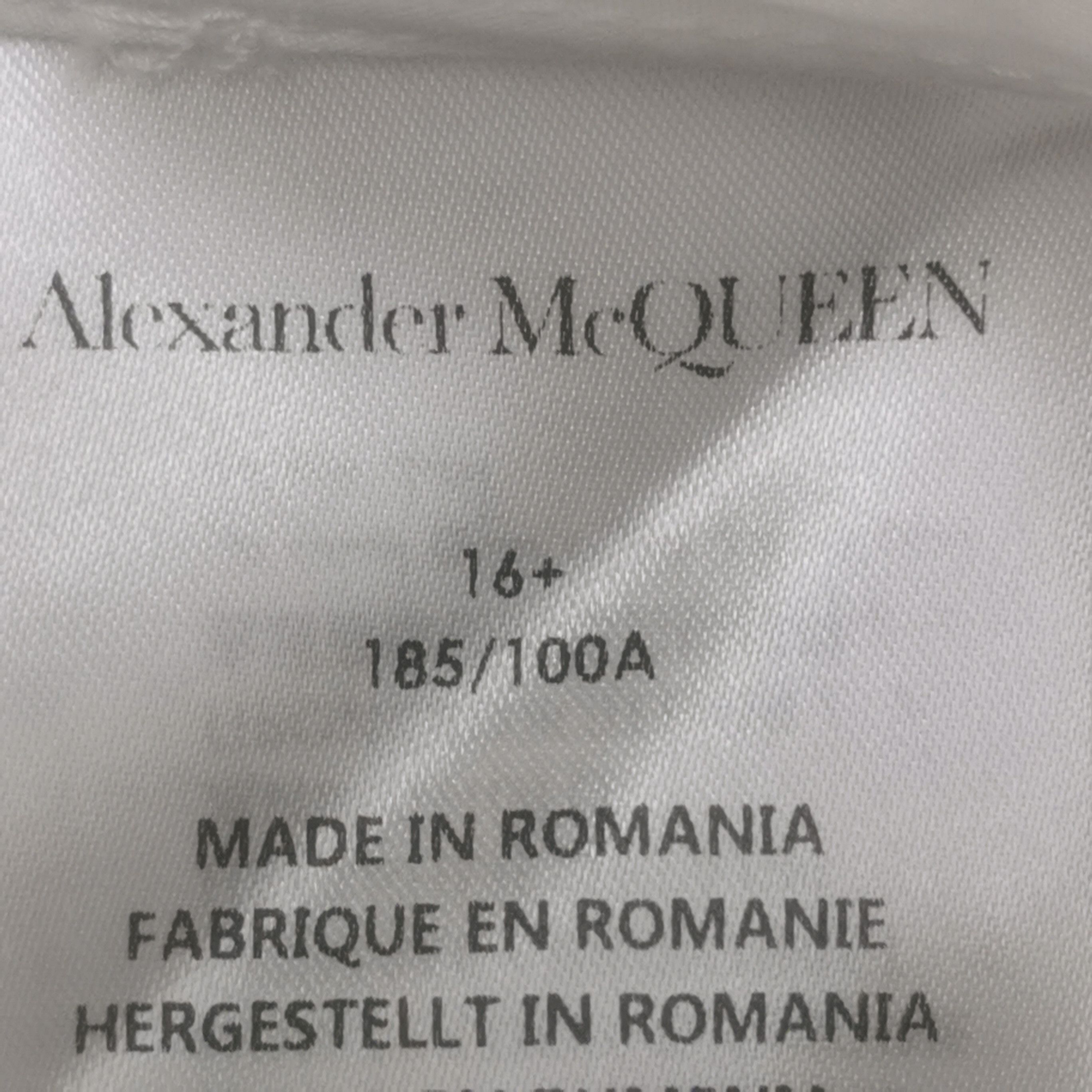 Alexander McQueen Alexander McQueen Men xl Short Sleeve Shirts Size US XL / EU 56 / 4 - 6 Thumbnail