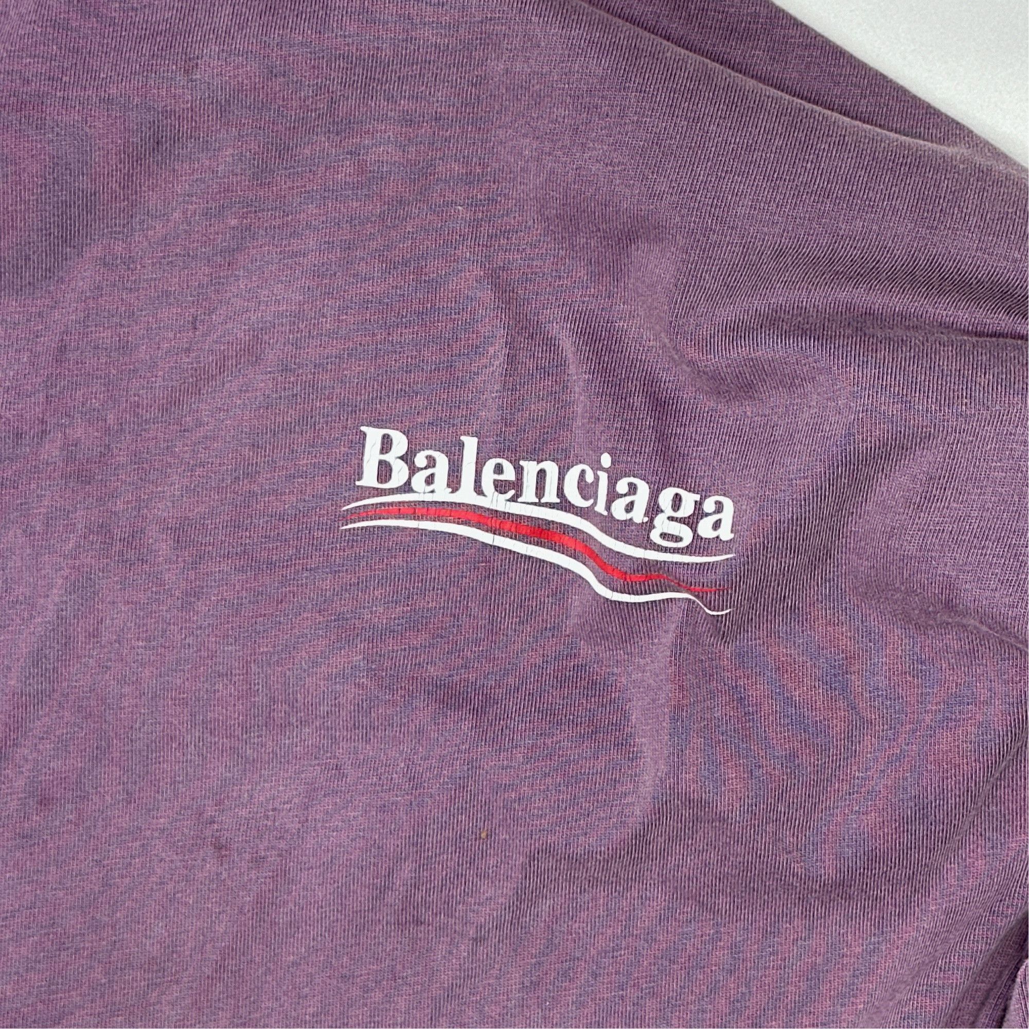 Balenciaga Balenciaga Campaign Logo T-Shirt XL Size US XL / EU 56 / 4 - 4 Thumbnail