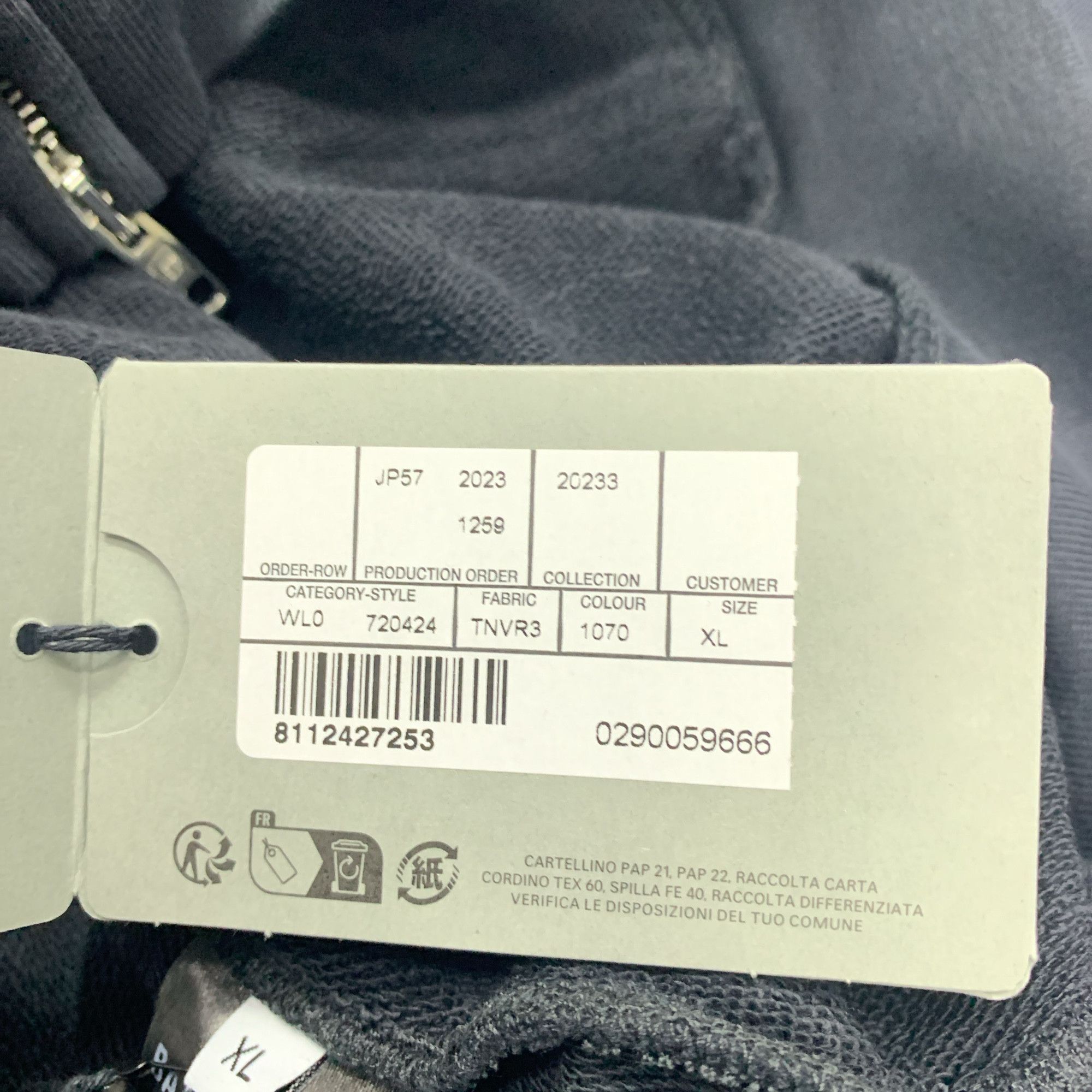 Balenciaga Balenciaga SS23 Mirror Logo Zip-Up Hoodie XL Size US XL / EU 56 / 4 - 4 Thumbnail