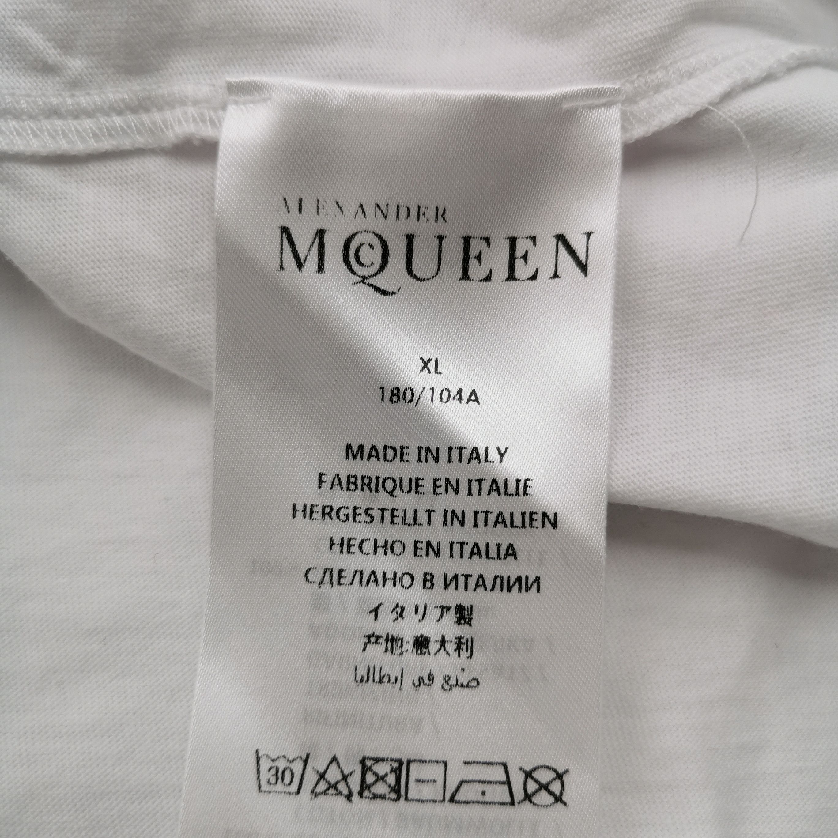 Alexander McQueen Alexander McQueen Men xl Short Sleeve Shirts Size US XL / EU 56 / 4 - 6 Thumbnail