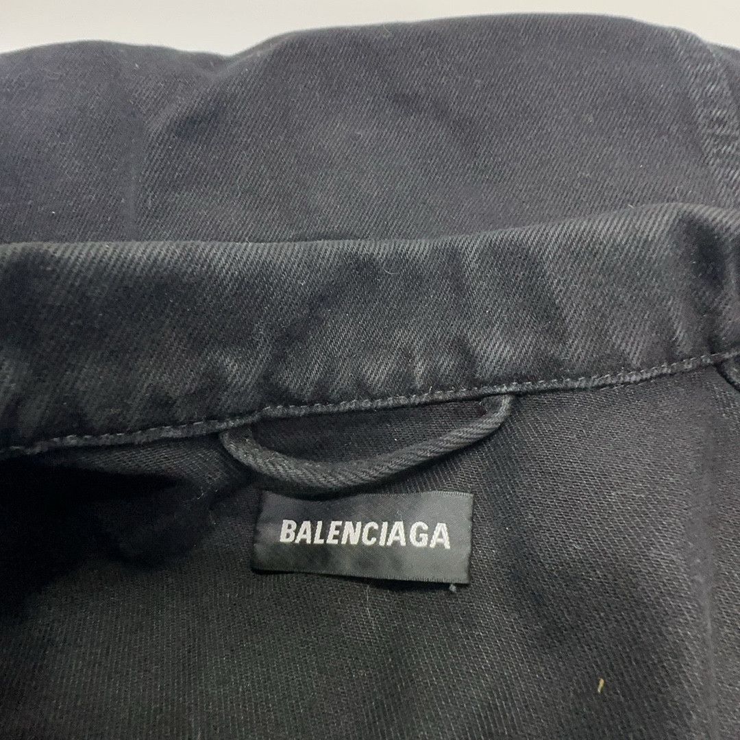 Balenciaga Balenciaga Gas Gauge Denim Jacket Size 46 Size US S / EU 44-46 / 1 - 3 Thumbnail