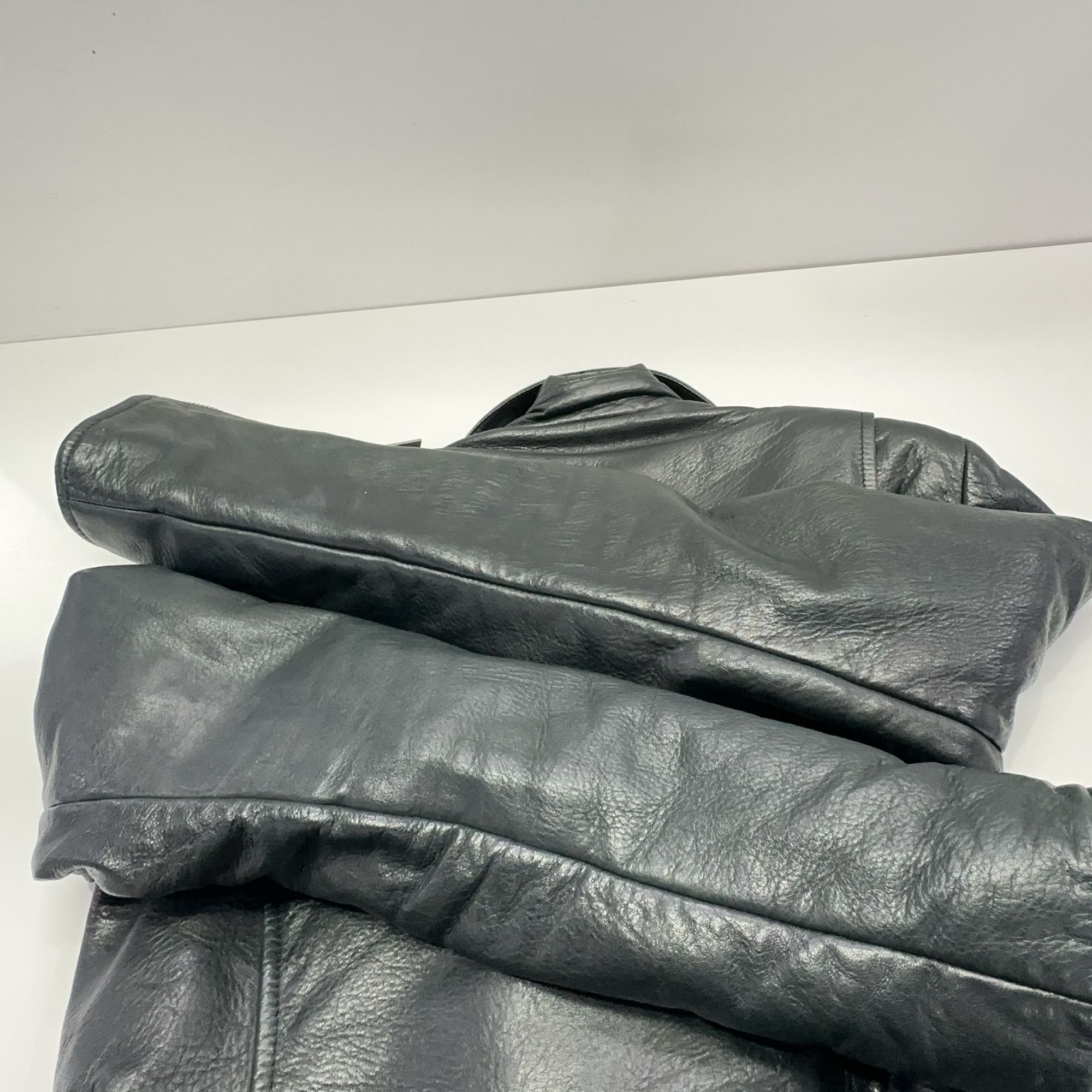 Balenciaga Balenciaga Lambskin Leather Biker Jacket 40 Size M / US 6-8 / IT 42-44 - 10 Thumbnail