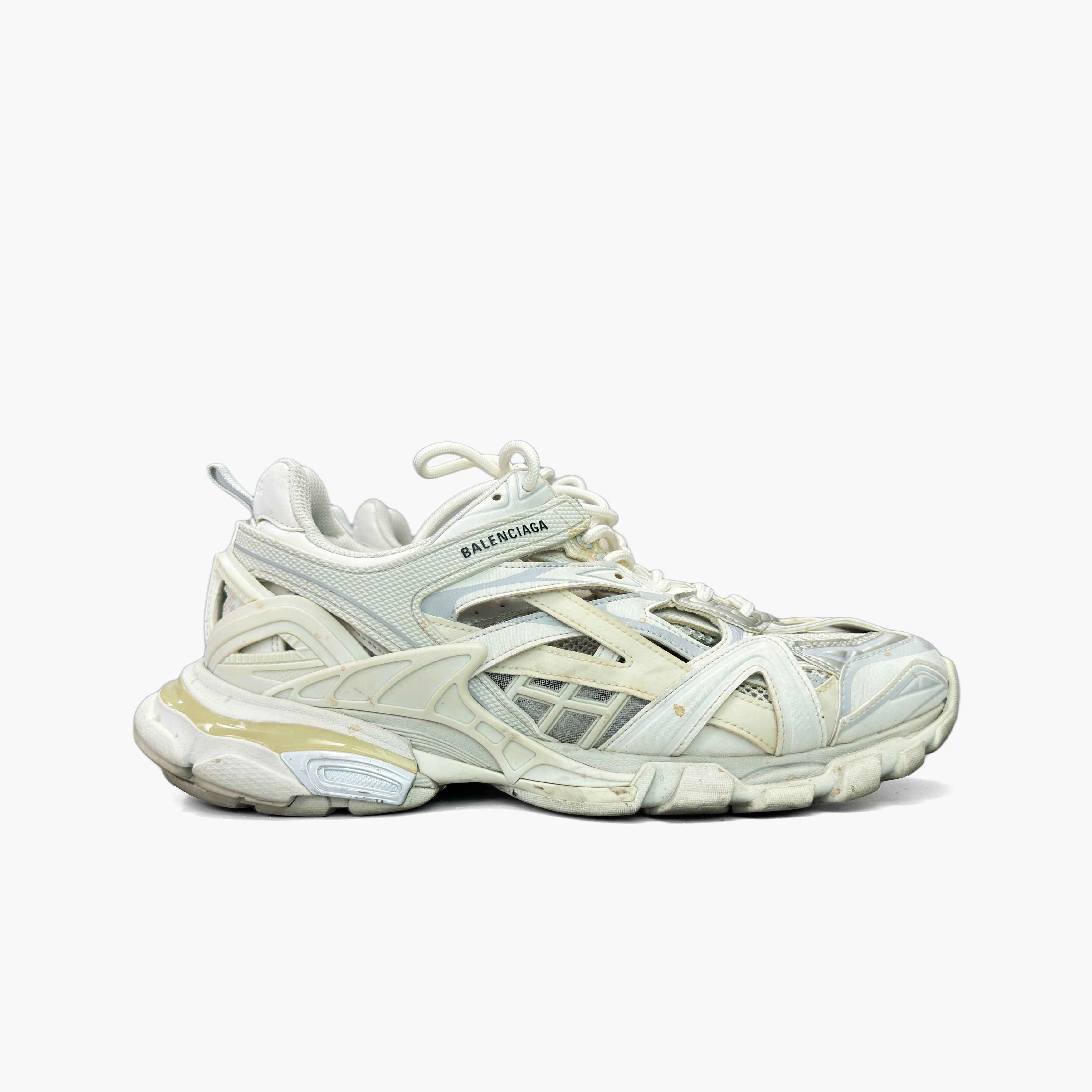 Balenciaga Balenciaga White Track 2.0 Sneakers 43 Size US 10 / EU 43 - 4 Thumbnail