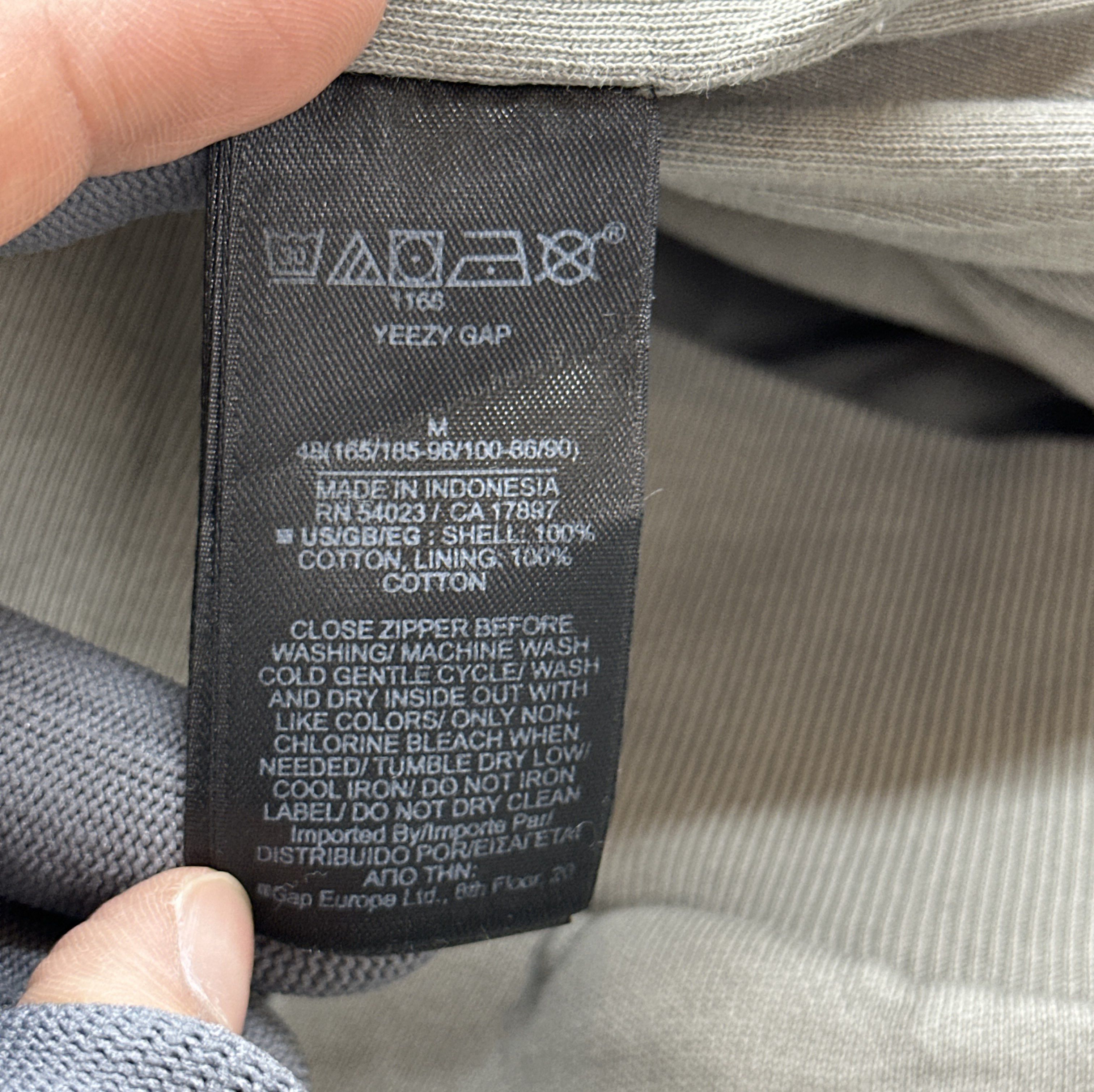 Balenciaga × Gap × Yeezy Yeezy x Gap x Balenciaga Solid Zip Hoodie Size M Size US M / EU 48-50 / 2 - 4 Thumbnail