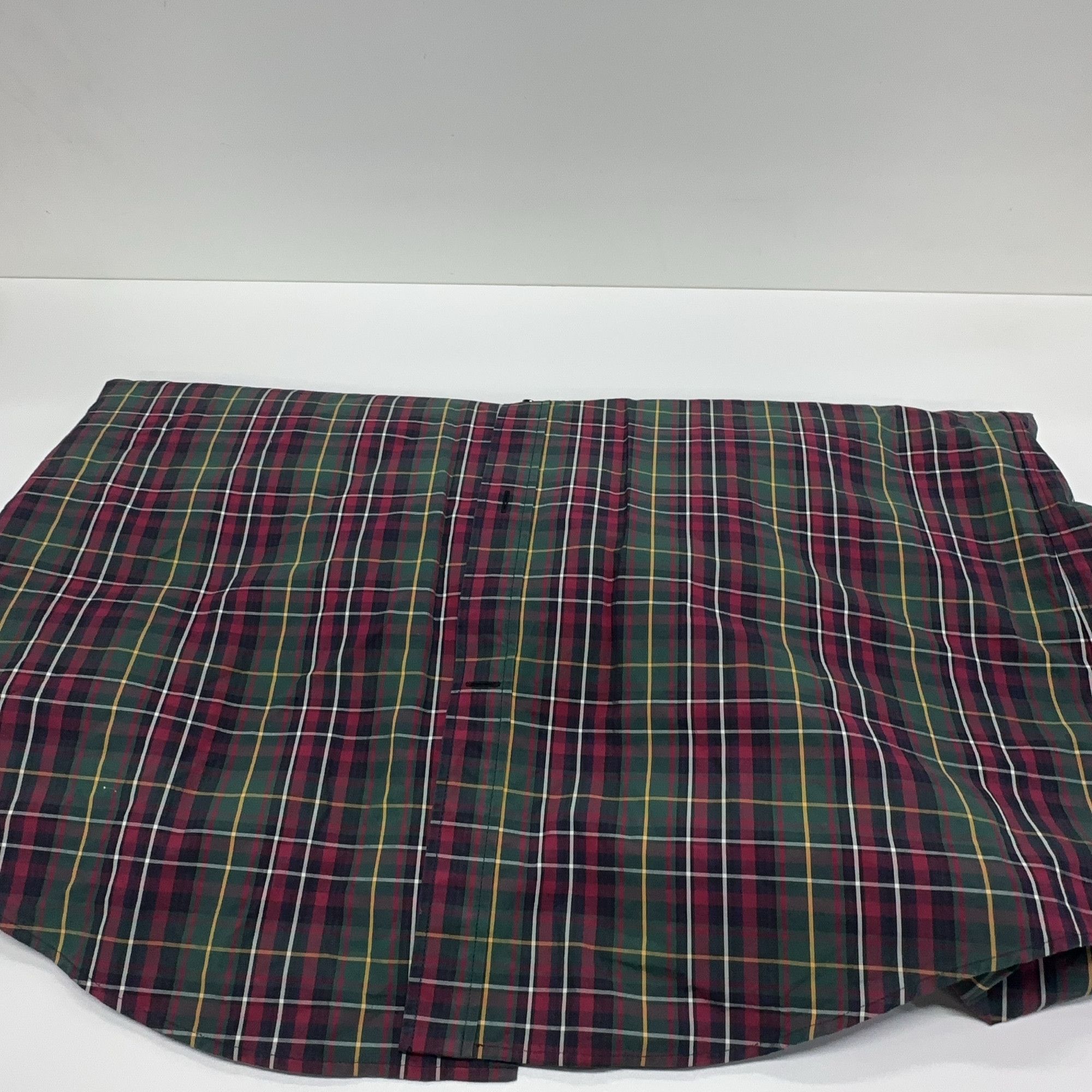 Balenciaga Balenciaga Plaid Logo Button Up Shirt 41 Size US L / EU 52-54 / 3 - 8 Thumbnail