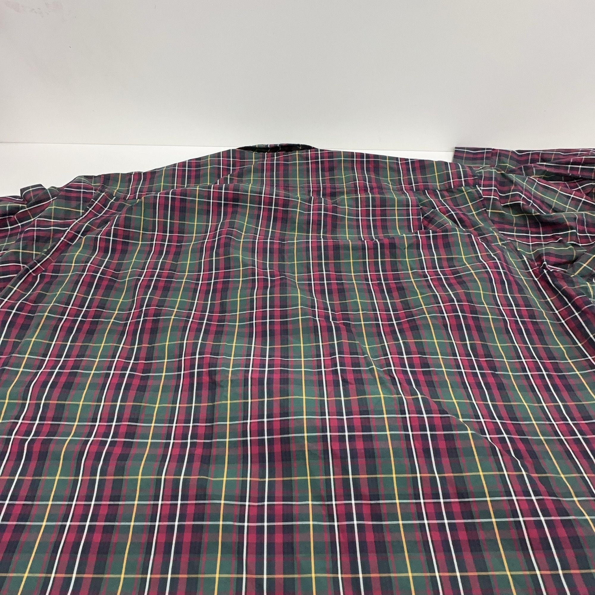 Balenciaga Balenciaga Plaid Logo Button Up Shirt 41 Size US L / EU 52-54 / 3 - 10 Thumbnail