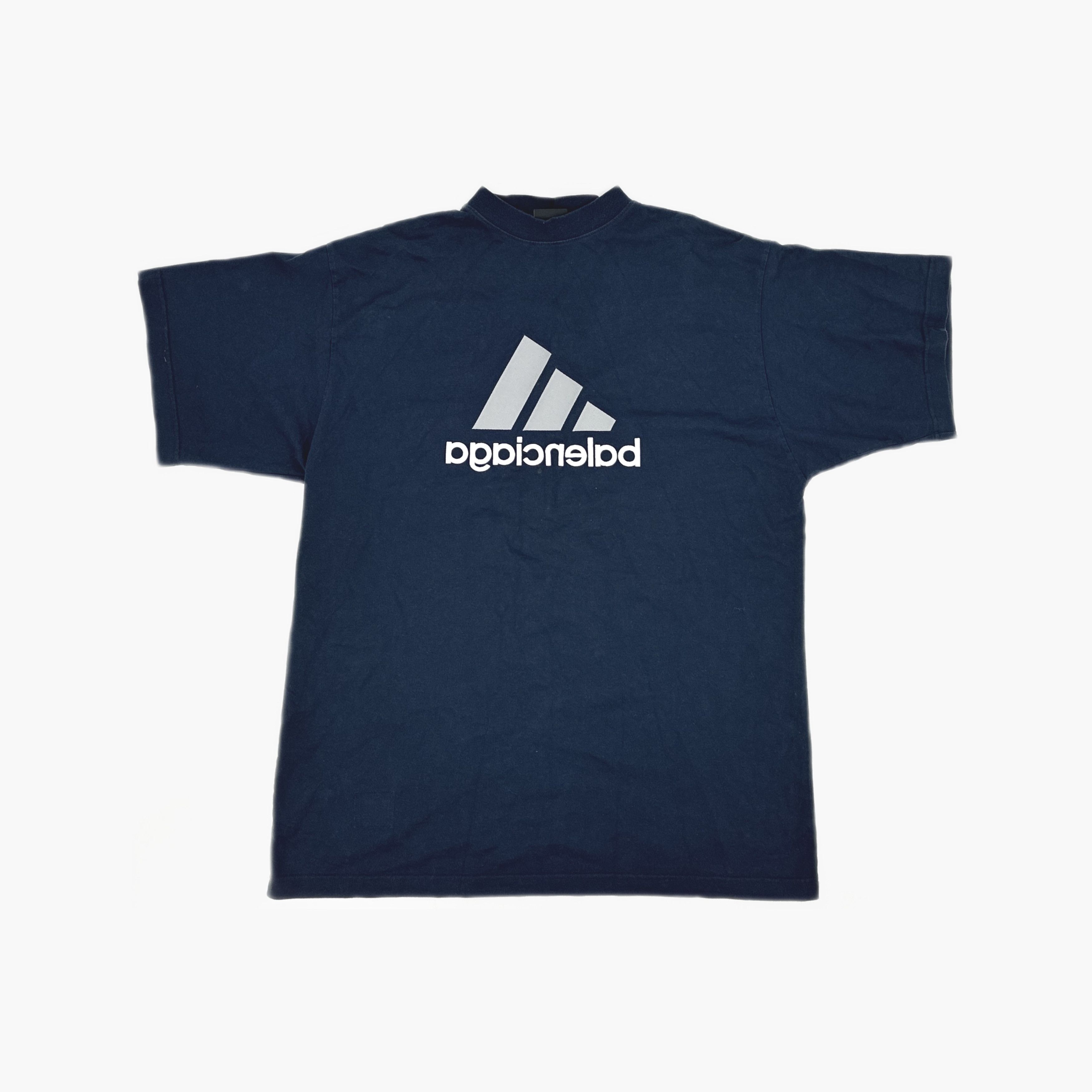 Balenciaga Balenciaga x Adidas Logo Print T-Shirt Size 1 Size US S / EU 44-46 / 1 - 4 Thumbnail