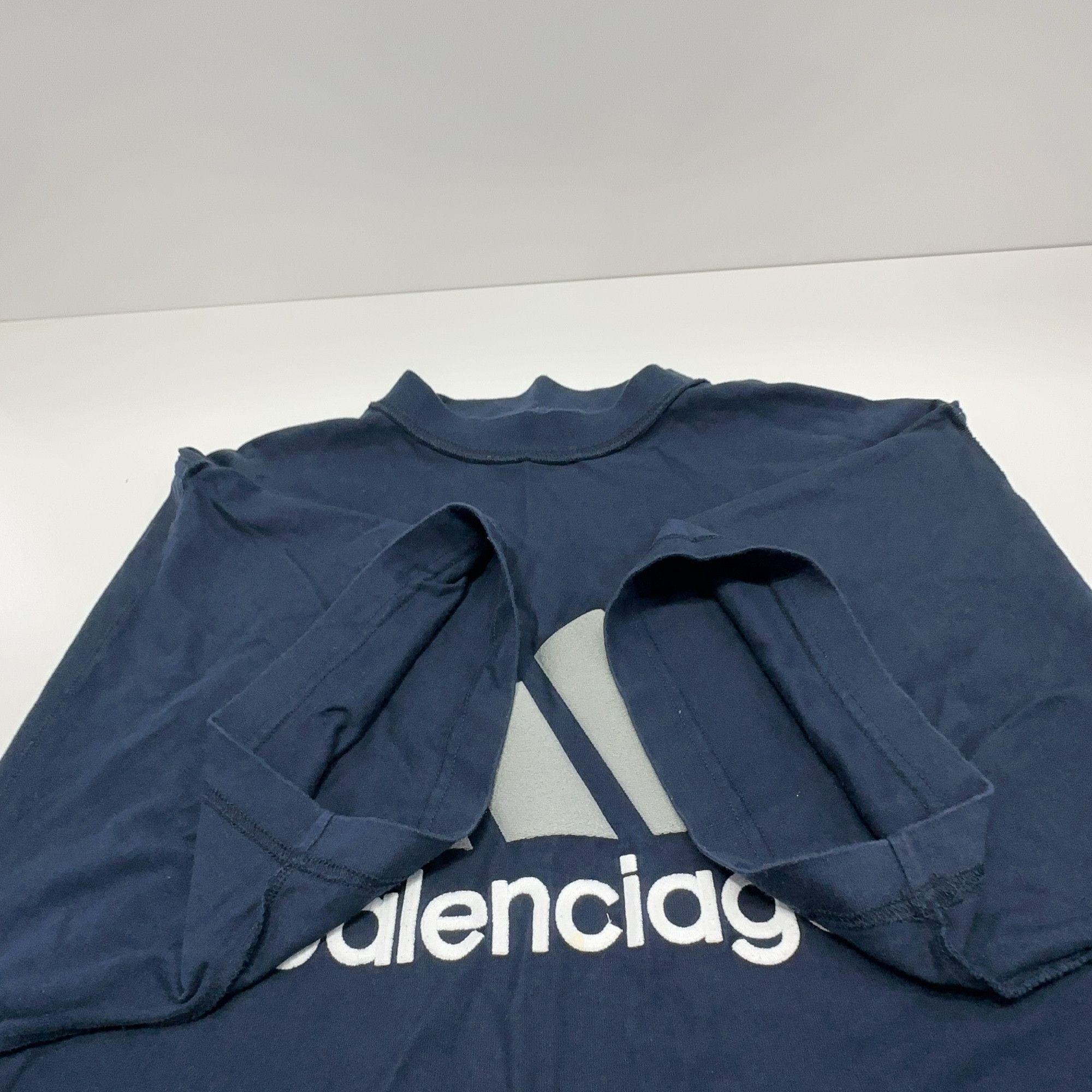 Balenciaga Balenciaga x Adidas Logo Print T-Shirt Size 1 Size US S / EU 44-46 / 1 - 14 Thumbnail