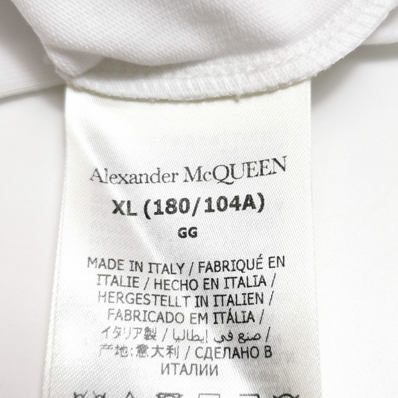 Alexander McQueen Alexander McQueen Men xl Short Sleeve Shirts Size US XL / EU 56 / 4 - 6 Thumbnail