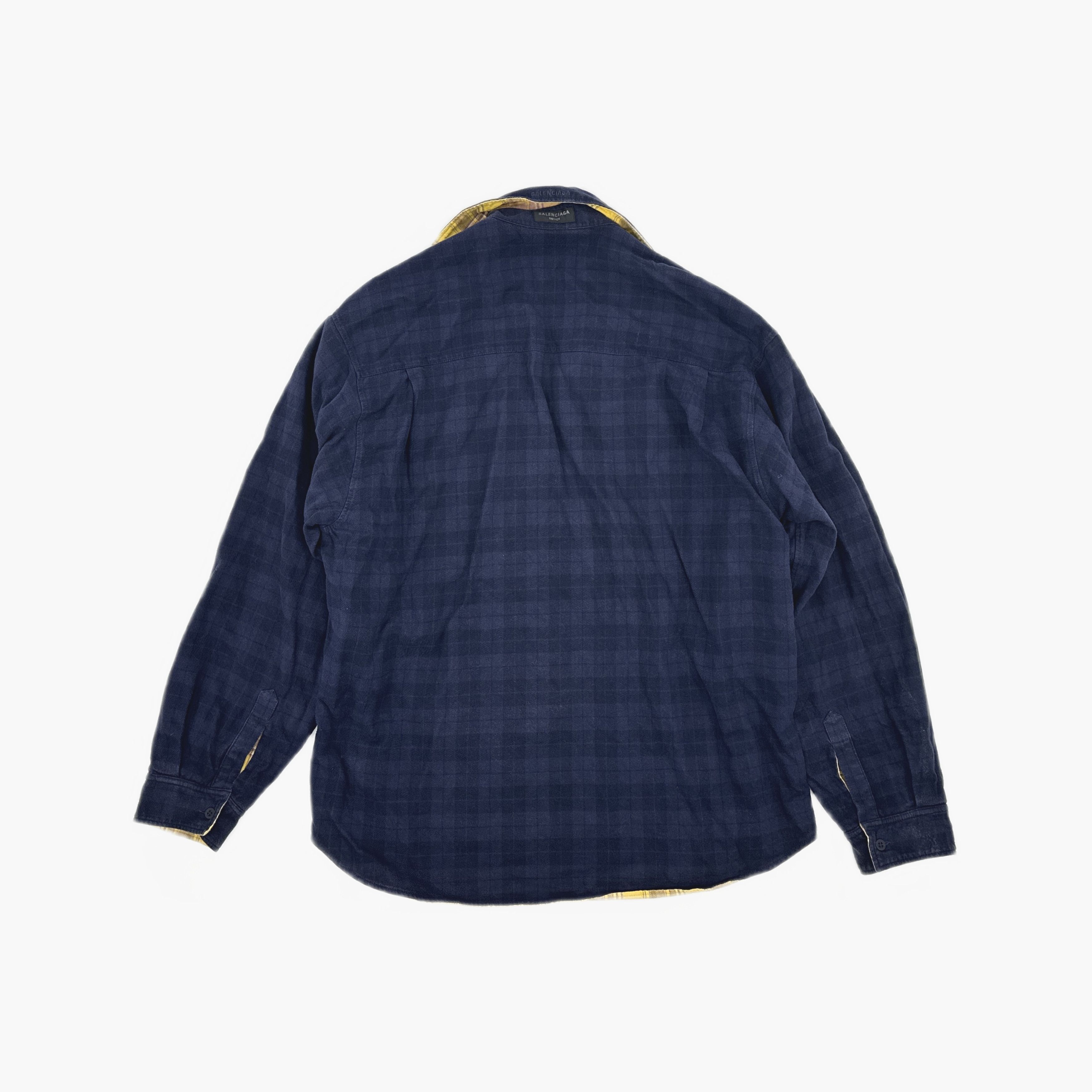 Balenciaga Balenciaga SS24 Reversible Plaid Shirt XS Size US XS / EU 42 / 0 - 4 Thumbnail