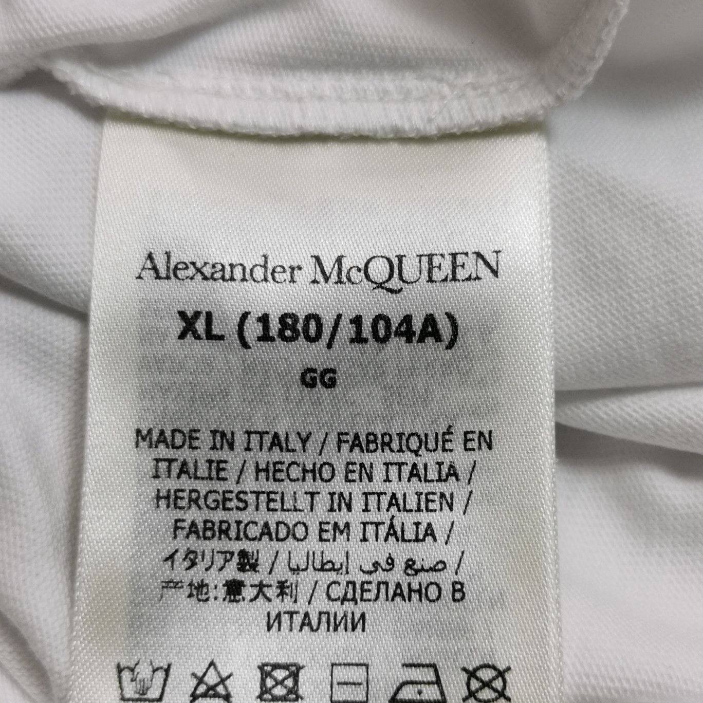 Alexander McQueen Alexander McQueen Men xl Short Sleeve Shirts Size US XL / EU 56 / 4 - 7 Thumbnail