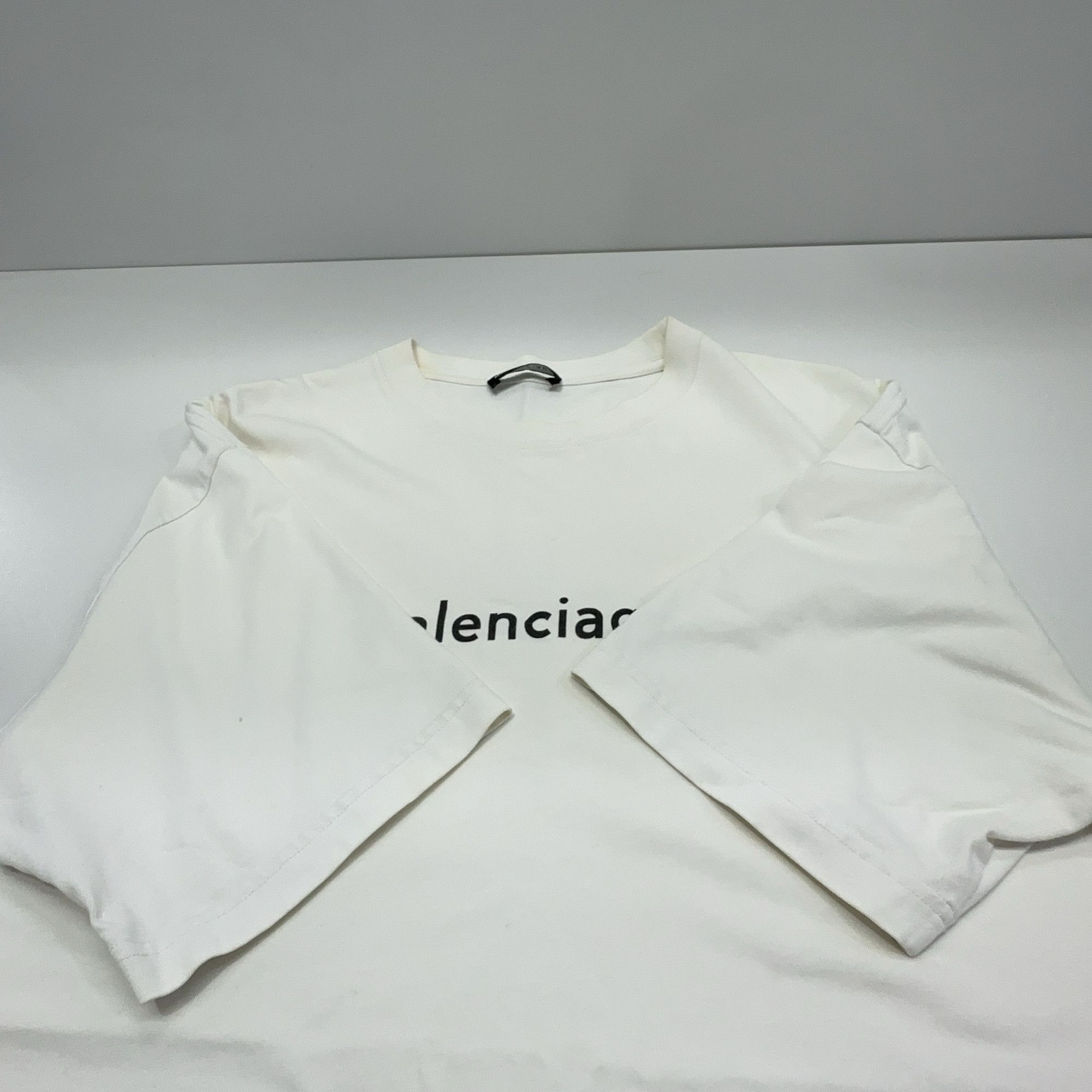 Balenciaga Balenciaga Logo Print T-Shirt Size M Size US M / EU 48-50 / 2 - 10 Thumbnail