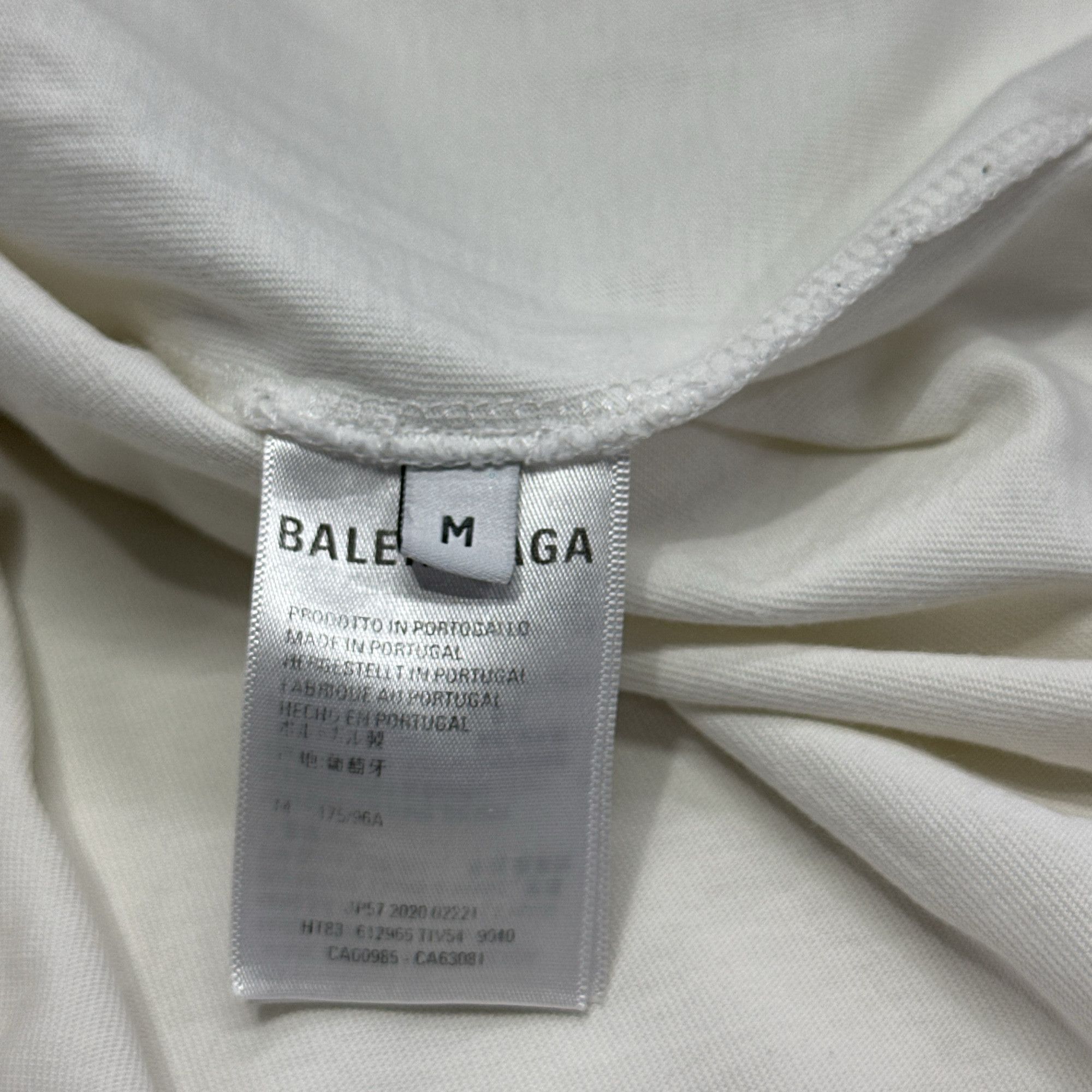 Balenciaga Balenciaga Logo Print T-Shirt Size M Size US M / EU 48-50 / 2 - 4 Thumbnail