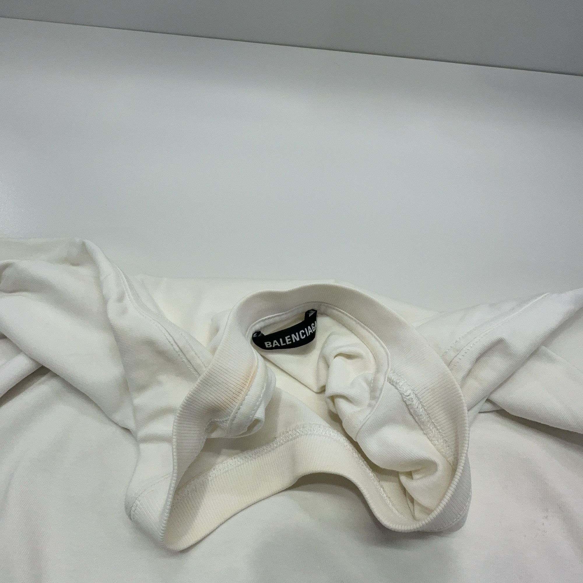 Balenciaga Balenciaga Logo Print T-Shirt Size M Size US M / EU 48-50 / 2 - 6 Thumbnail
