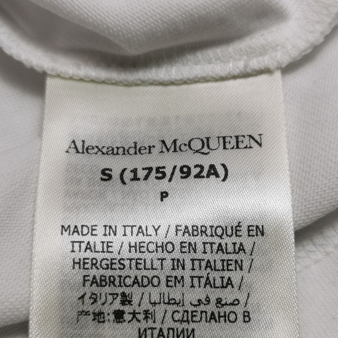 Alexander McQueen Alexander McQueen Men s Short Sleeve Shirts Size US S / EU 44-46 / 1 - 7 Thumbnail