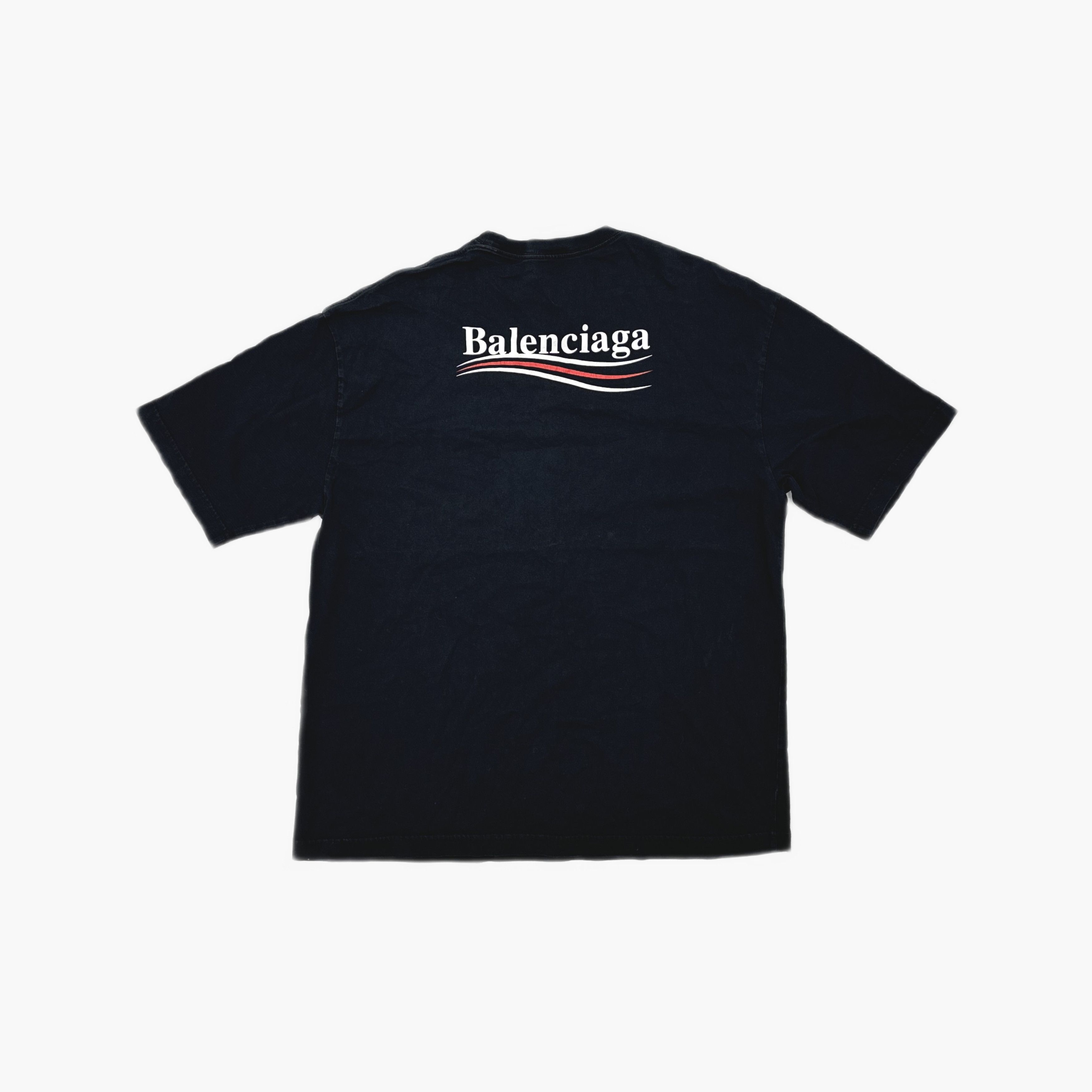 Balenciaga Balenciaga Political Campaign Logo T-Shirt XL Size US XL / EU 56 / 4 - 2 Thumbnail