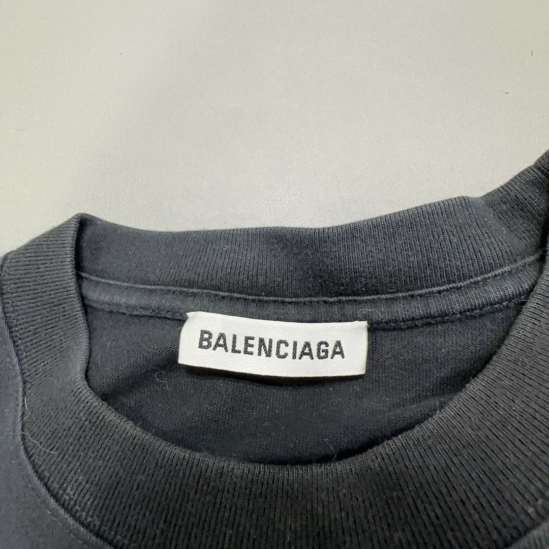 Balenciaga Balenciaga Graphic Portrait Band T-Shirt S Size US S / EU 44-46 / 1 - 3 Thumbnail